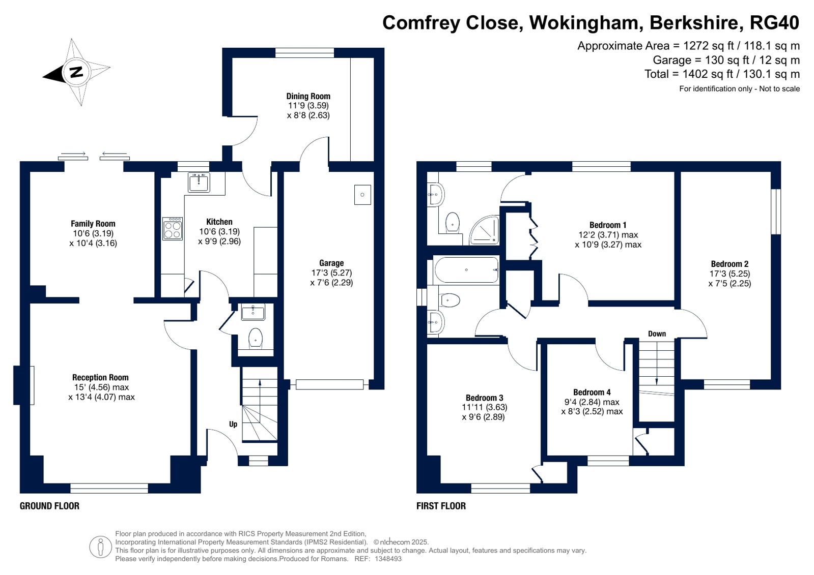 Comfrey Close, Berkshire floorplan