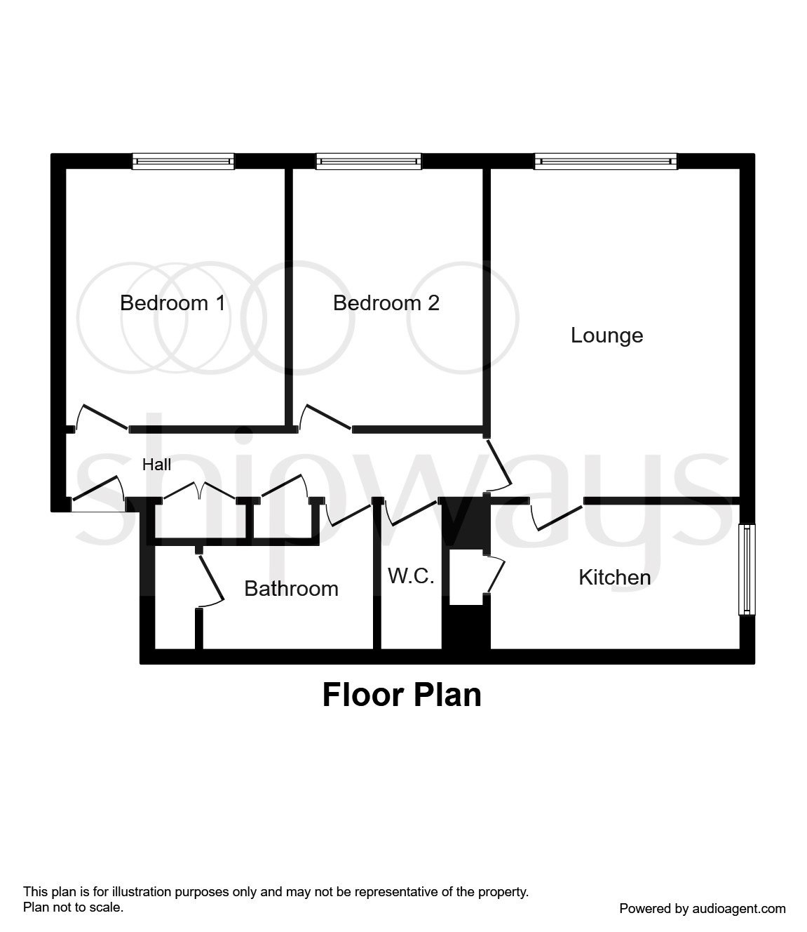 2 Bedrooms Flat for sale in St. Cecilia Close, Kidderminster DY10