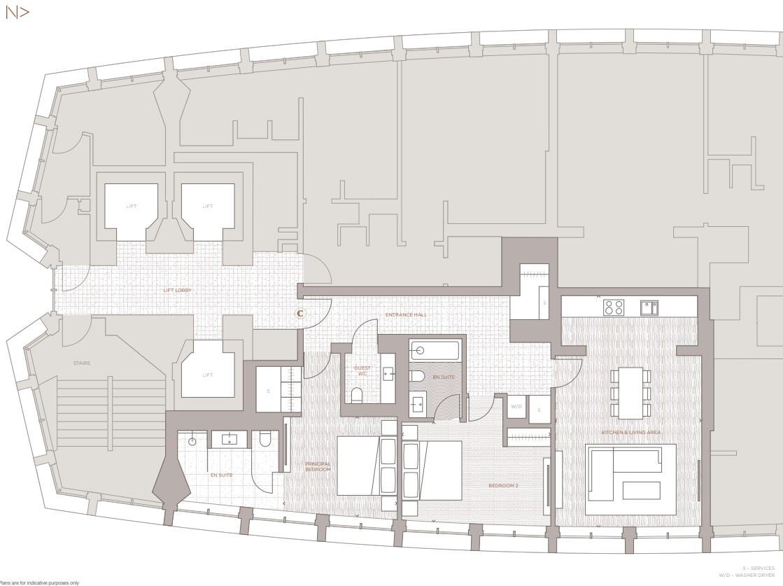 Centre Point Residences, Soho, WC1A, Centre Point Residences, Soho, WC1A, London floorplan