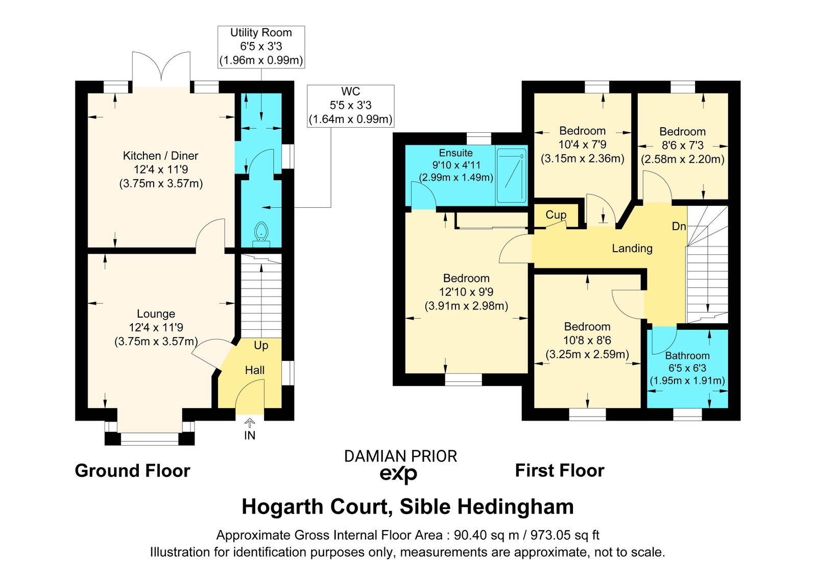 2, Hogarth Court, Halstead floorplan