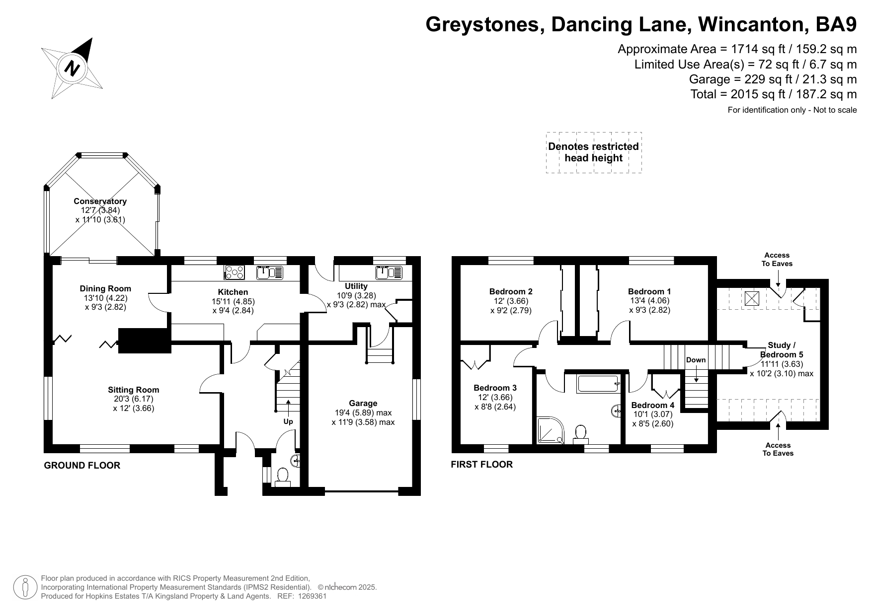 Greystones,, Dancing Lane, Somerset floorplan