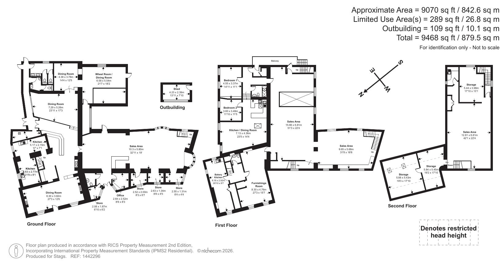 Bickleigh Mill, Tiverton floorplan