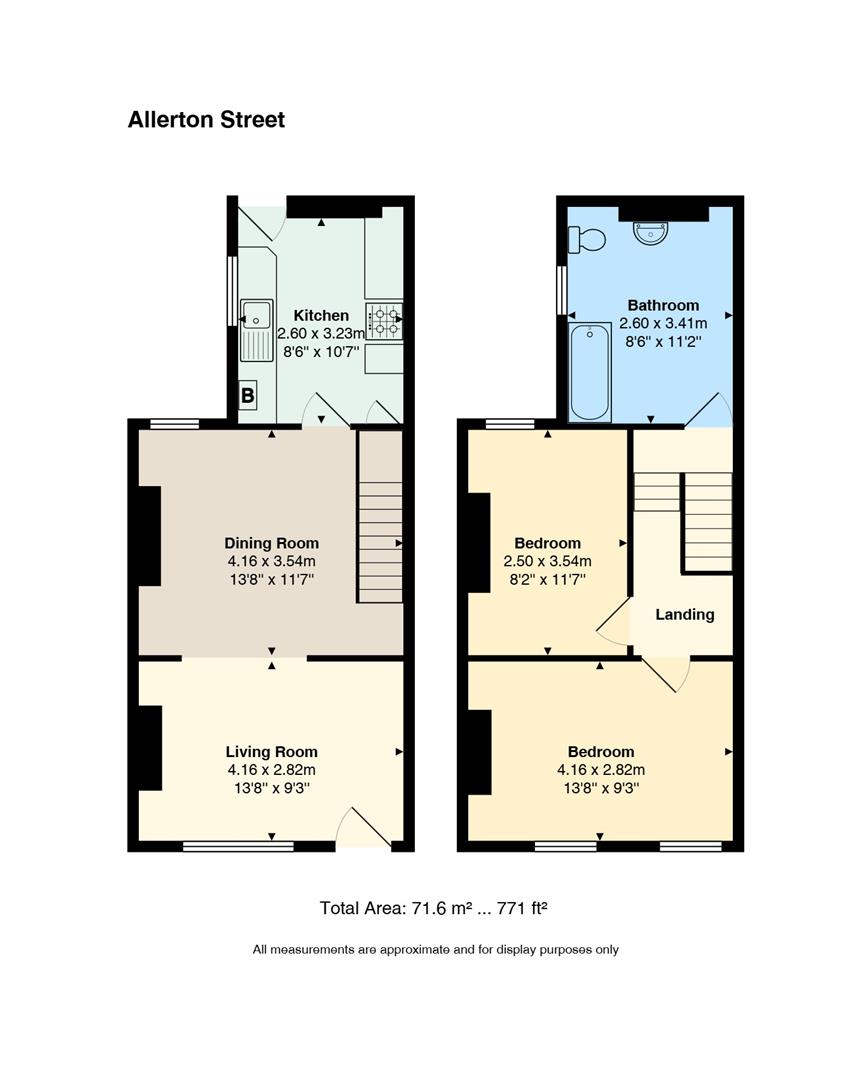 50, Allerton Street, Cardiff floorplan
