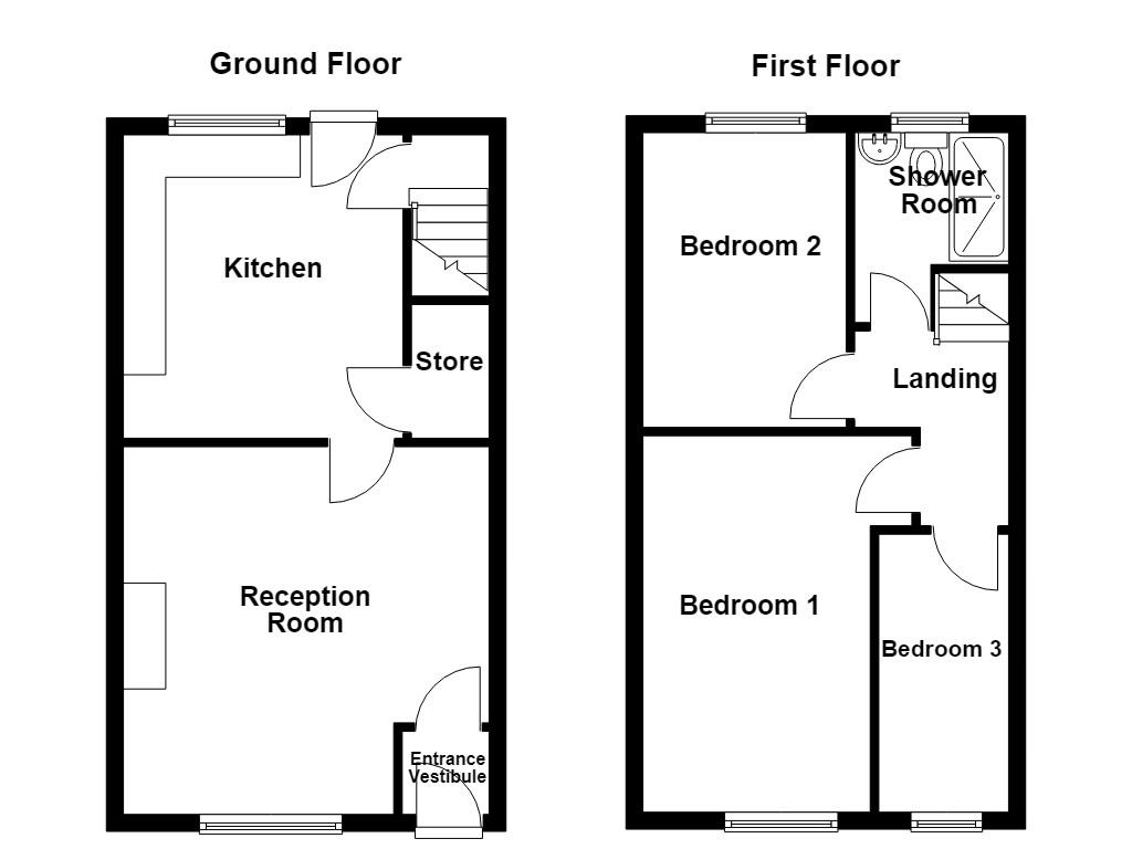 1, Charles Whittaker Street, Rochdale floorplan