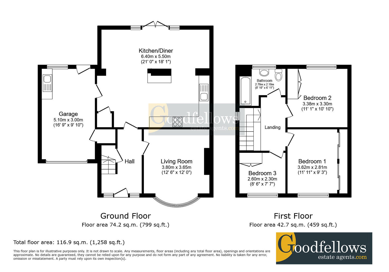 23, Pont View, Newcastle Upon Tyne floorplan