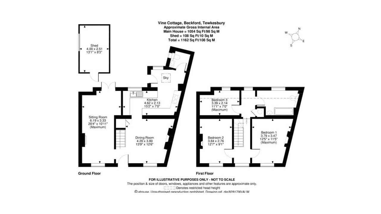Main Street, Beckford, Tewkesbury, Gloucestershire GL20, 3 bedroom