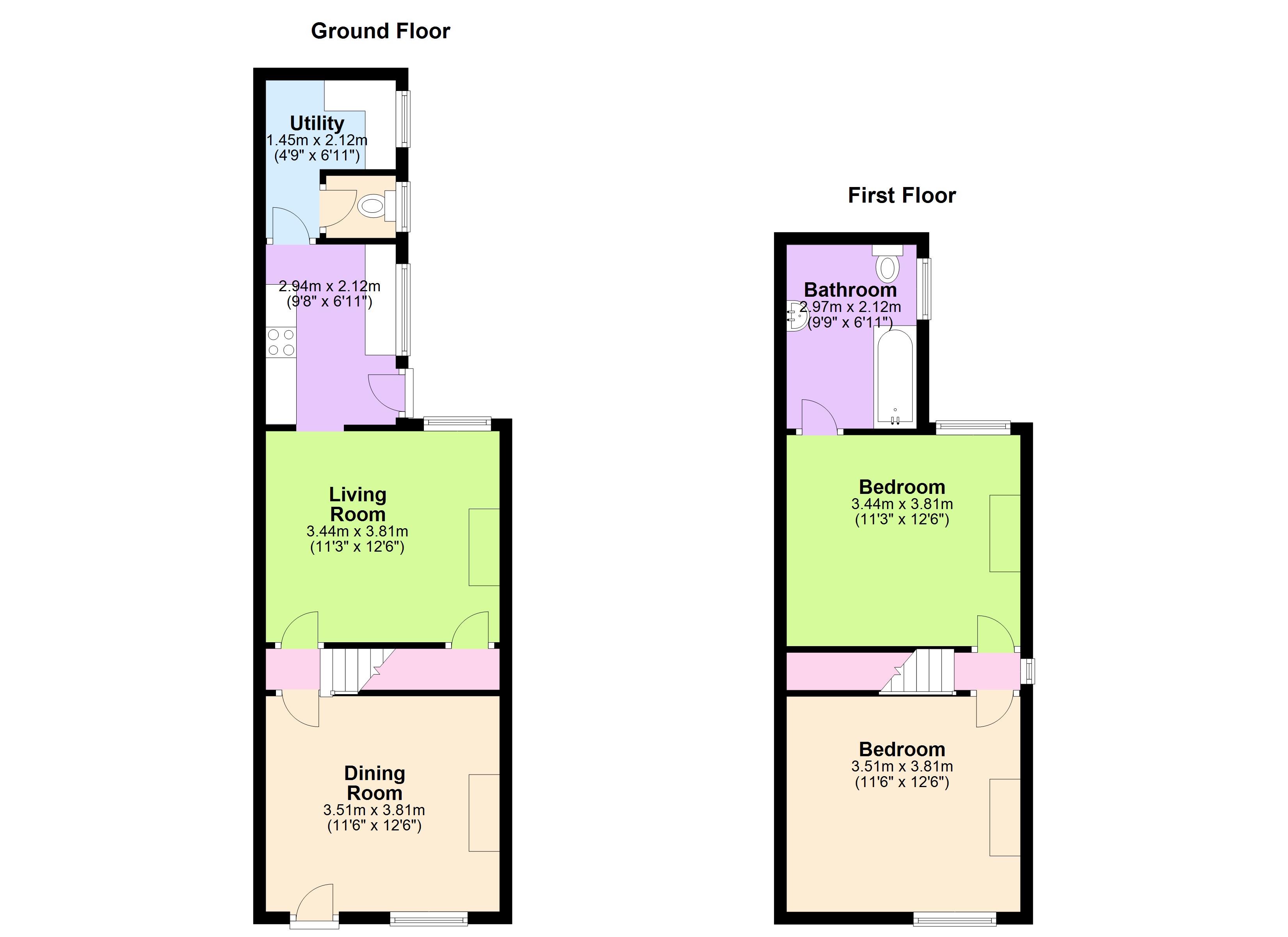 Conway Street, Long Eaton, Nottingham NG10, 2 bedroom semidetached