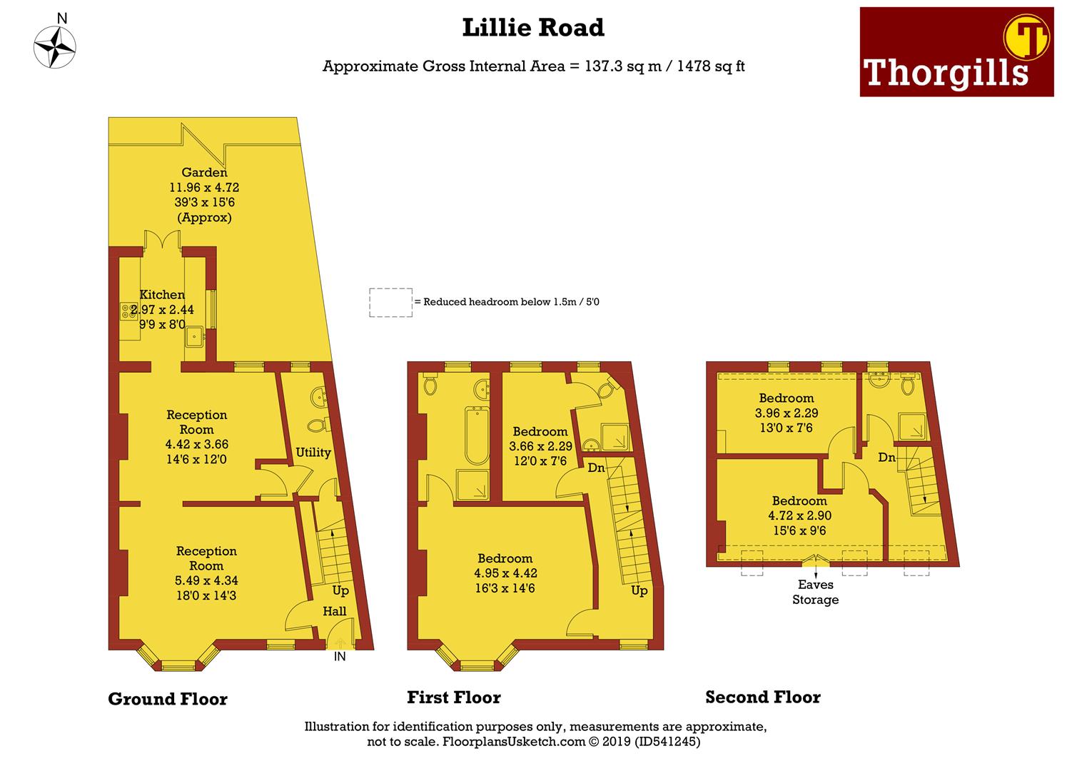 4 Bedrooms  to rent in Lillie Road, London SW6