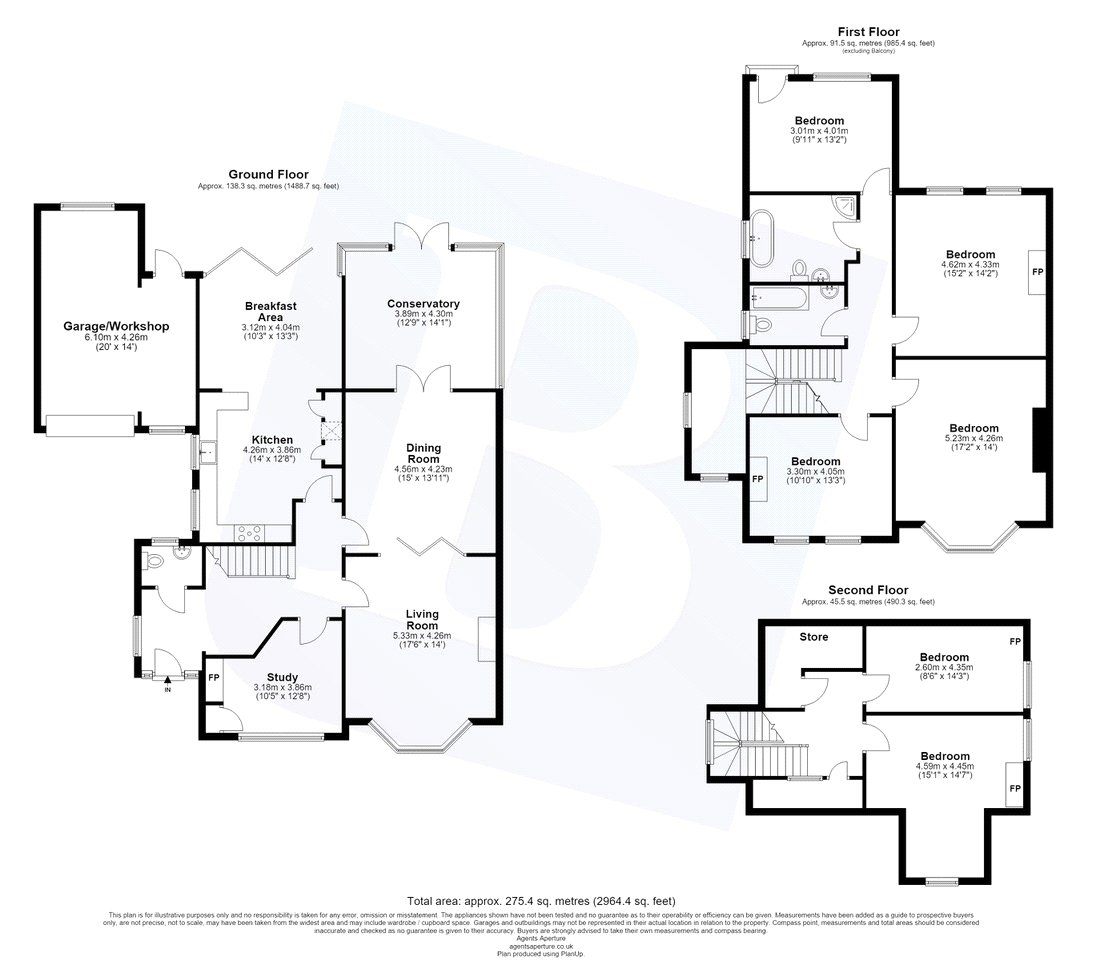 4, Essex Road, Kent floorplan