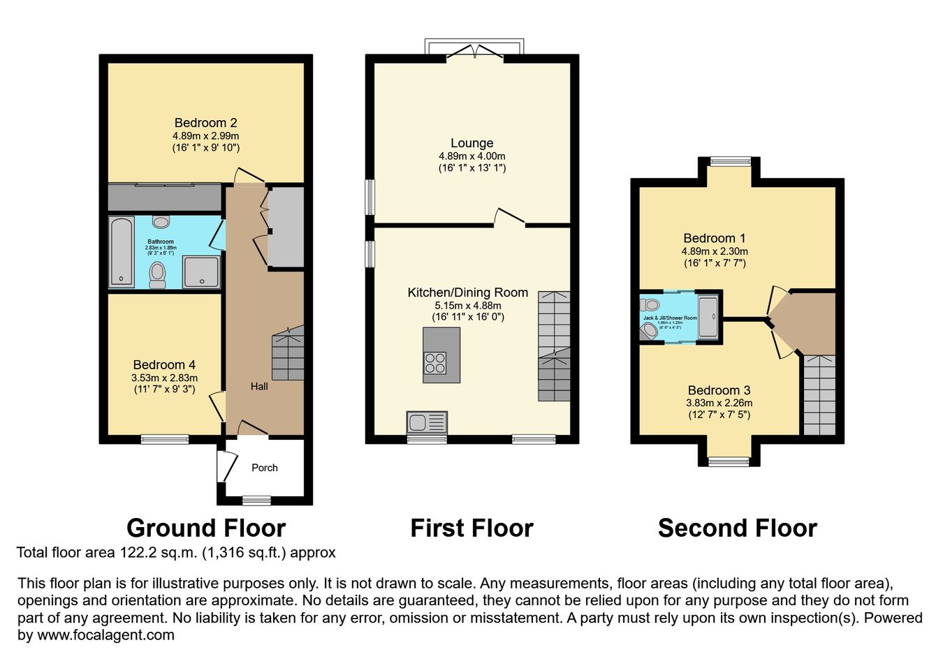 Treefincey, Bodmin floorplan