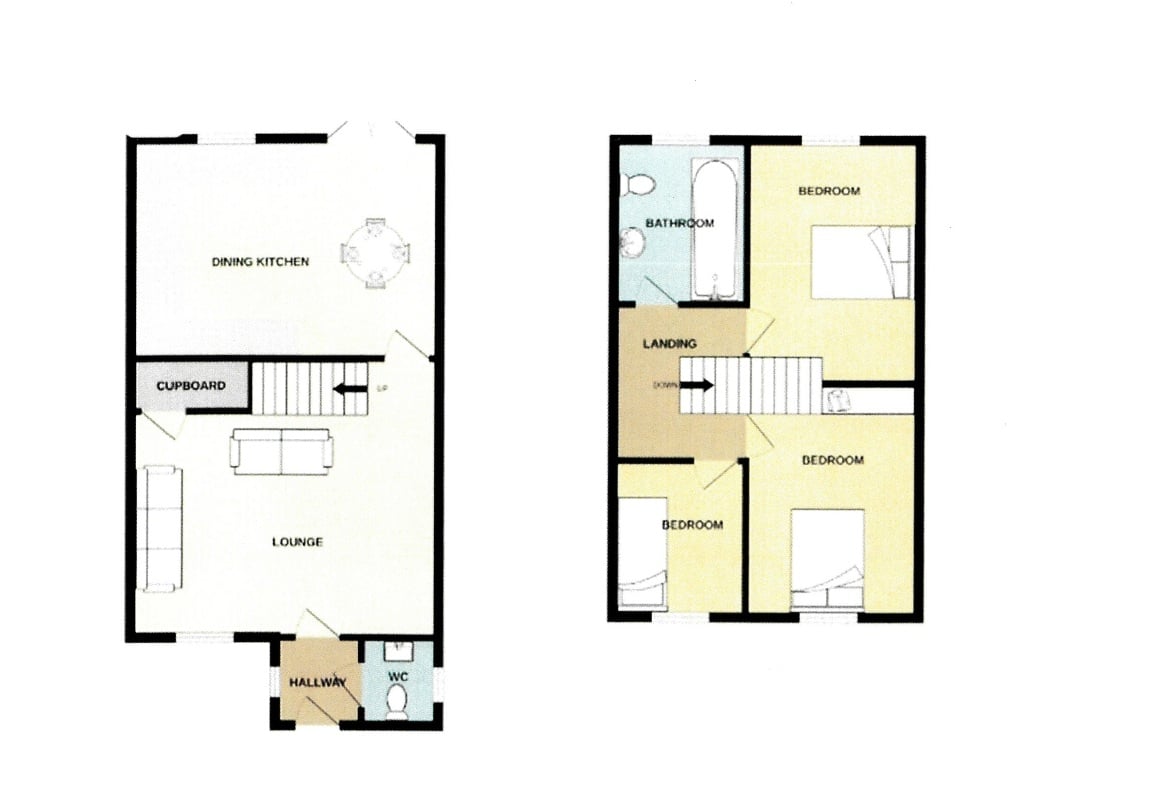 14, Godwine Close, Carlisle floorplan