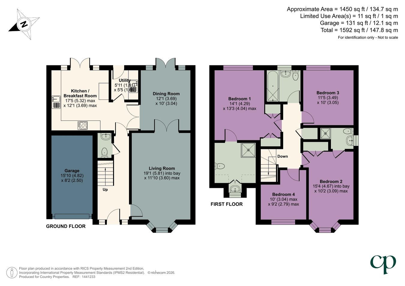 33, Beaumont Road, Flitwick floorplan