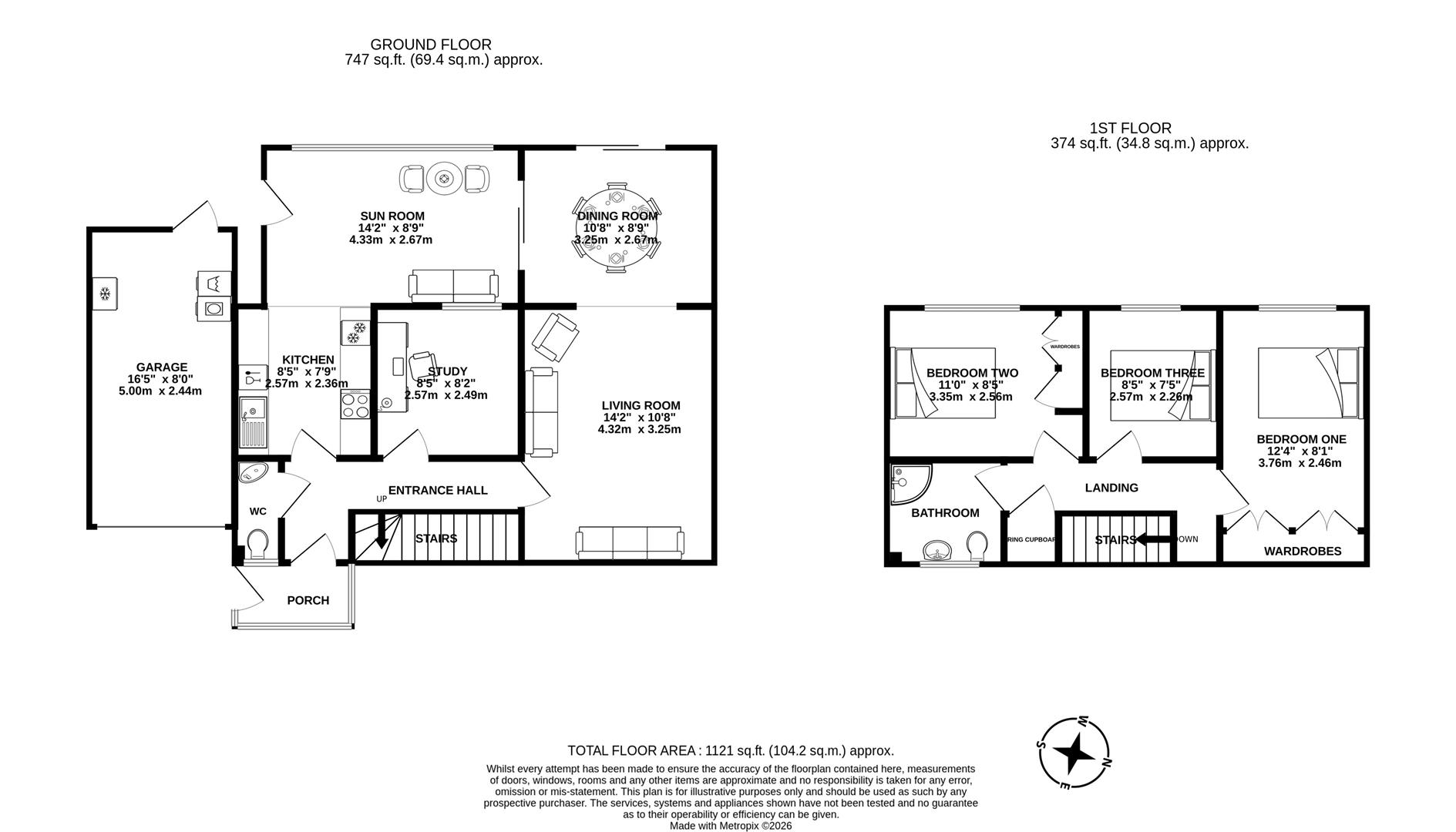 4, Yonder Way, Swindon floorplan