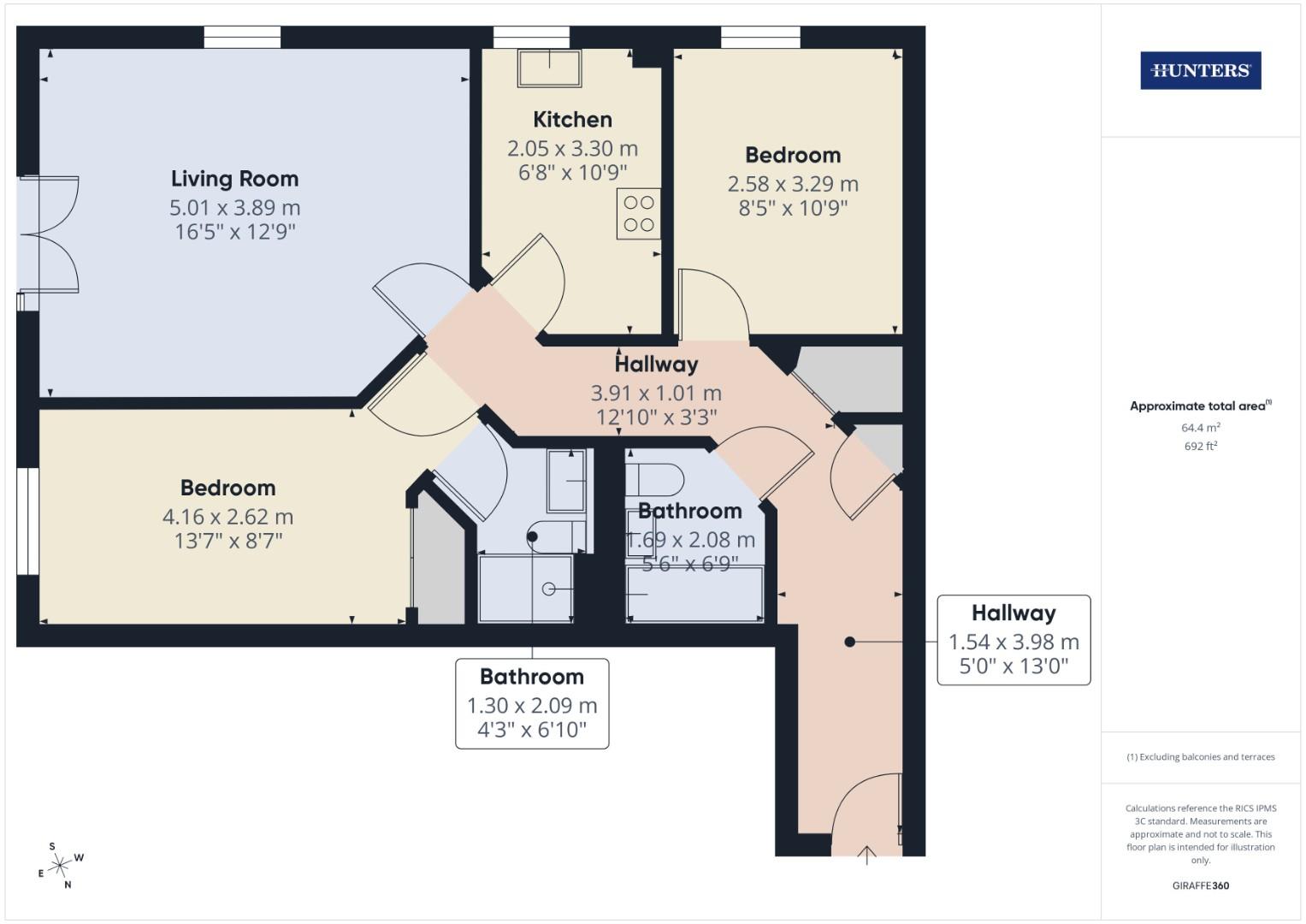 3, White Star Place, Southampton floorplan