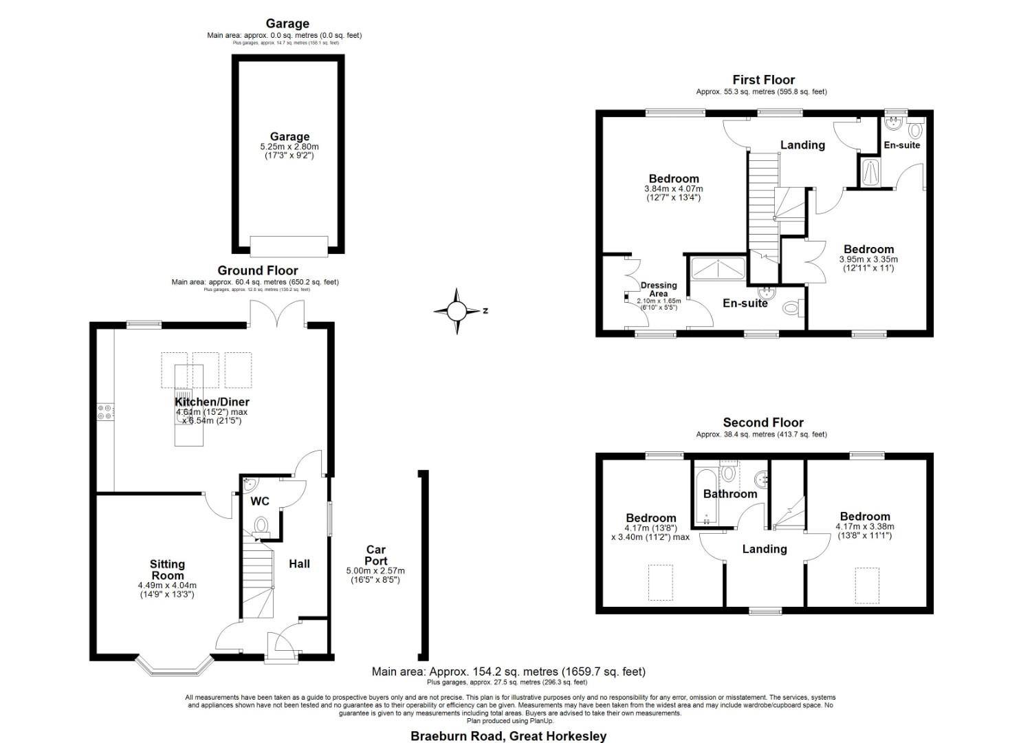 13, Braeburn Road, Colchester floorplan