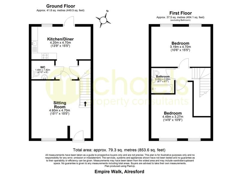 11, Empire Walk, Colchester floorplan