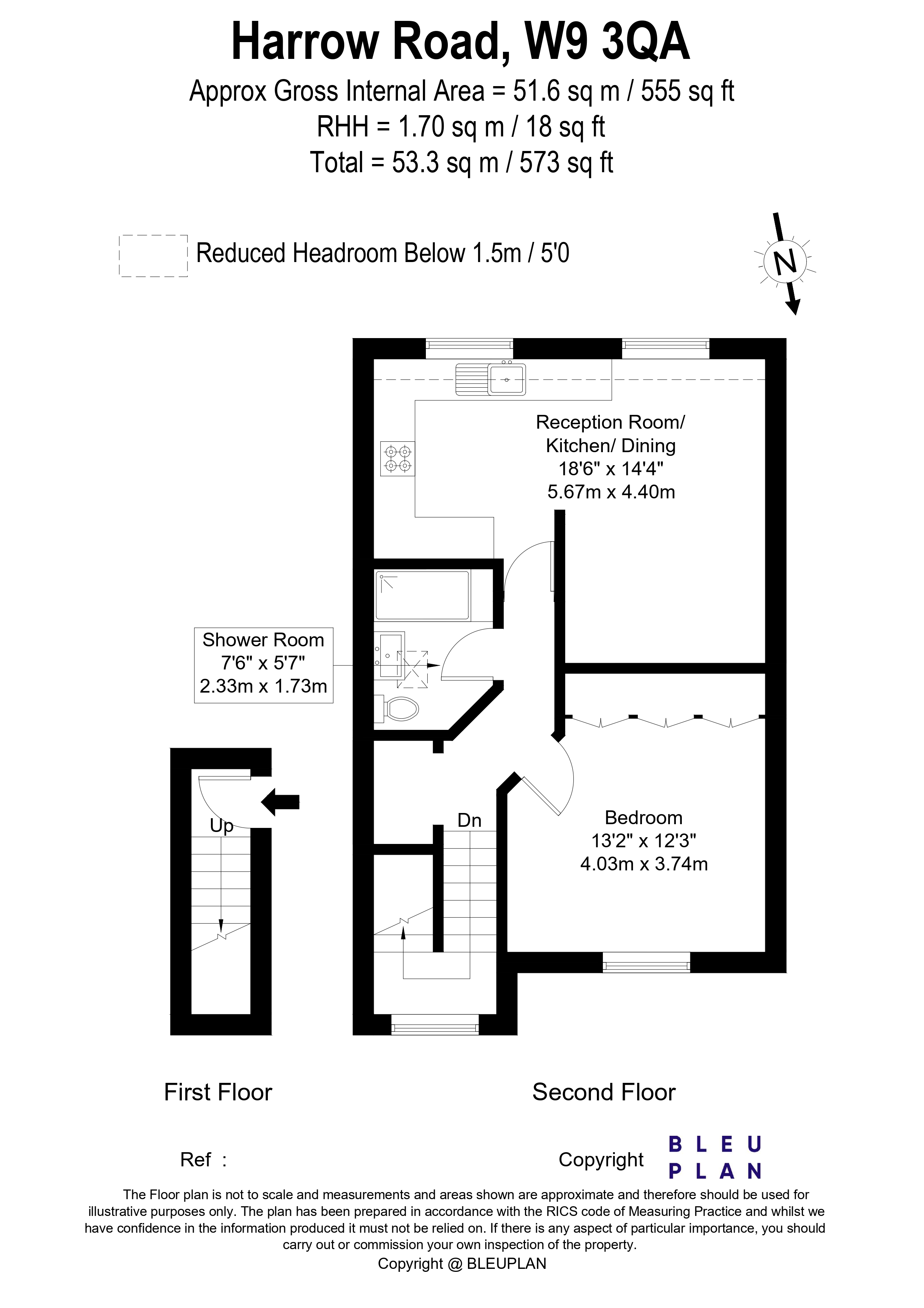 Harrow Road, Maida Hill floorplan