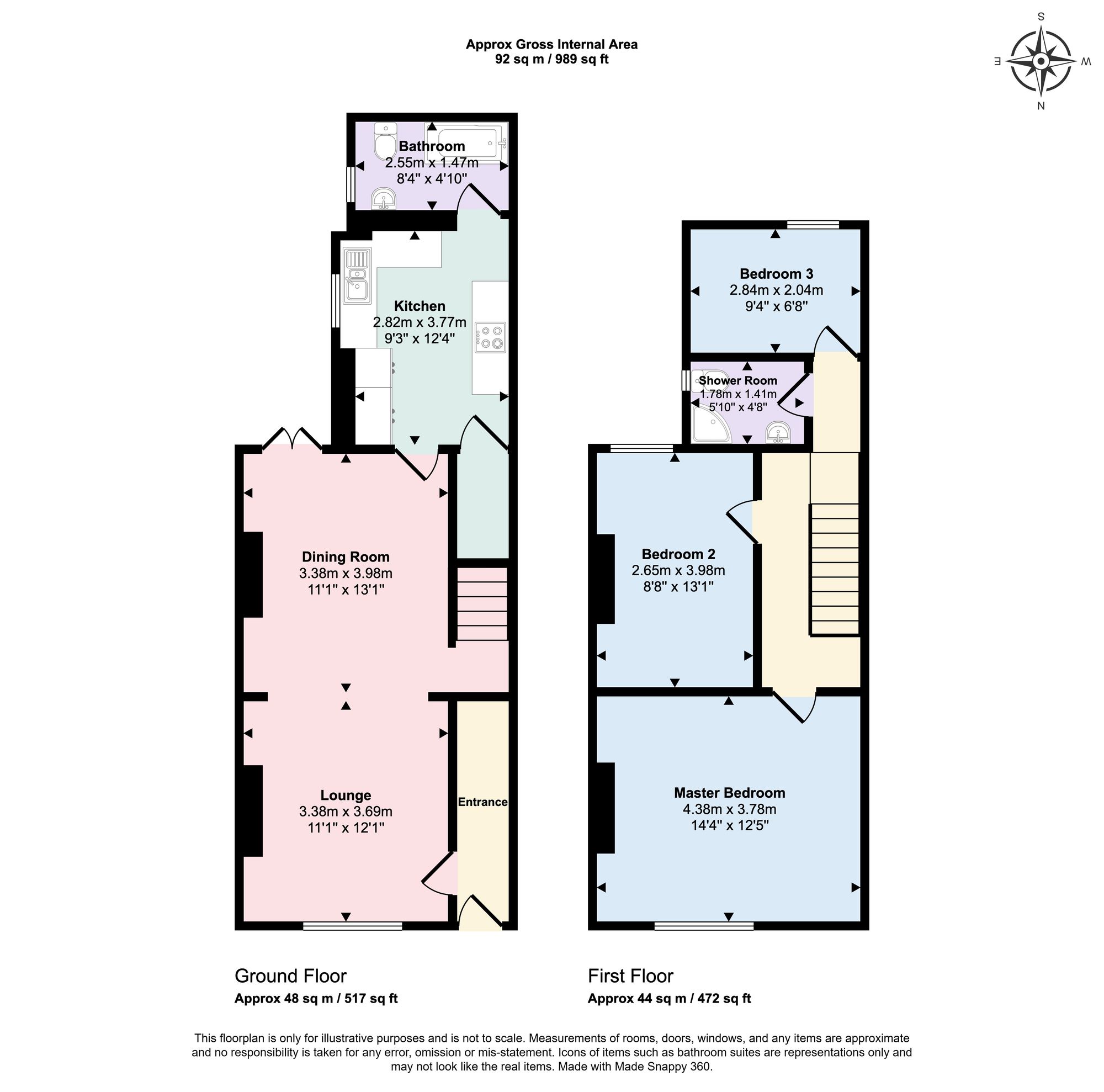 19 Main Street, Leicester floorplan