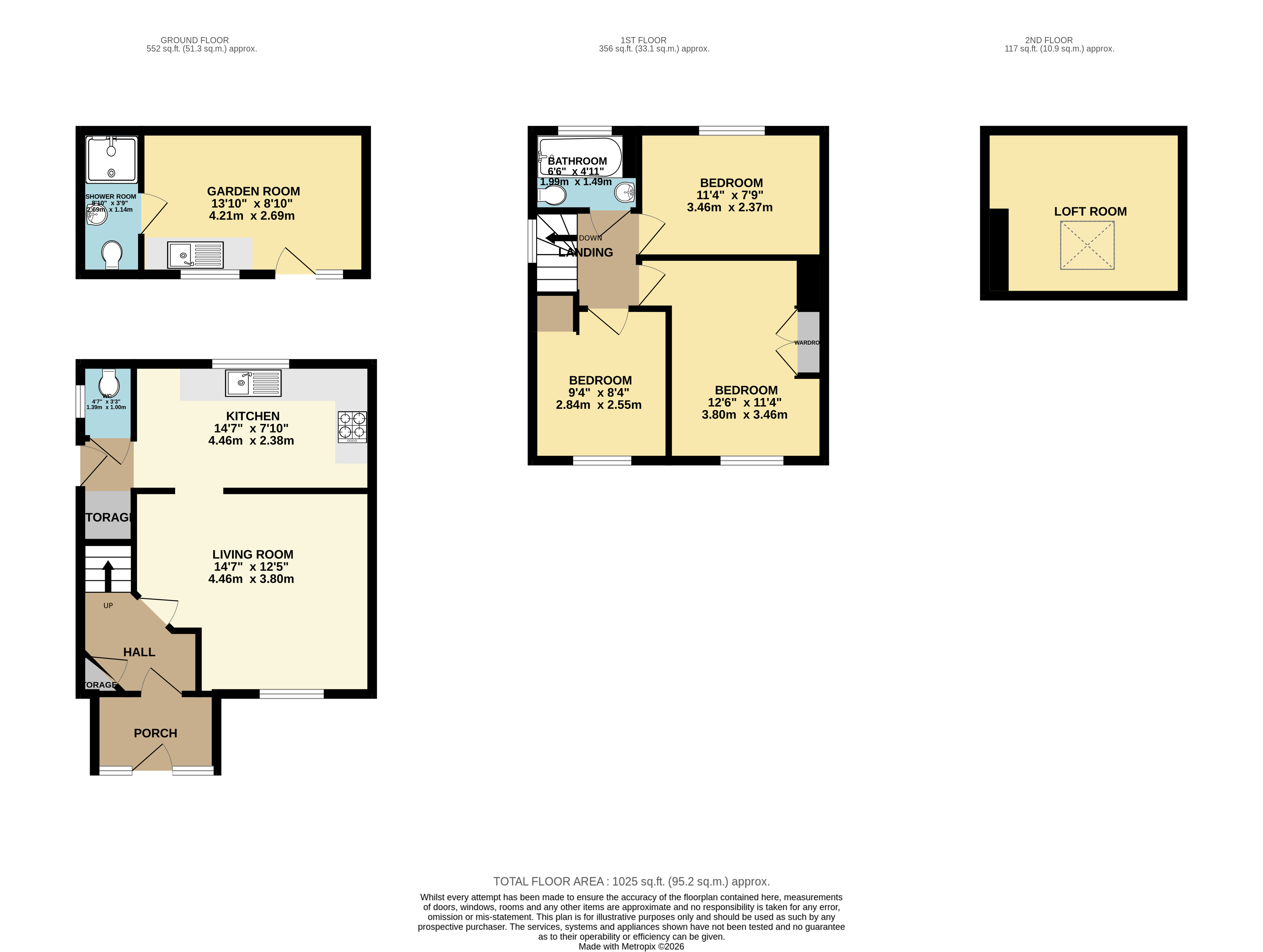 105, Doncaster Road, Bristol floorplan
