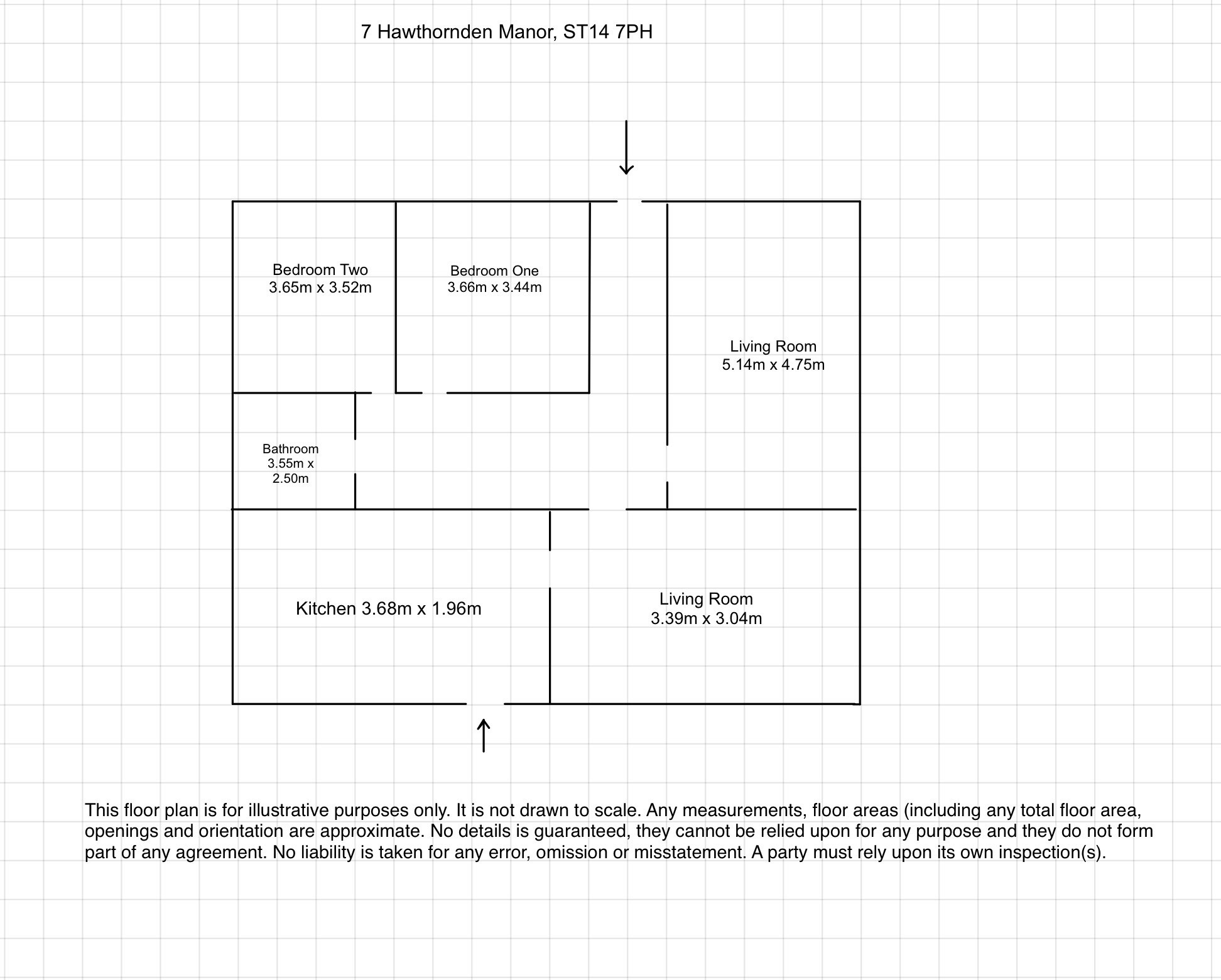 7, Hawthornden Manor, Uttoxeter floorplan