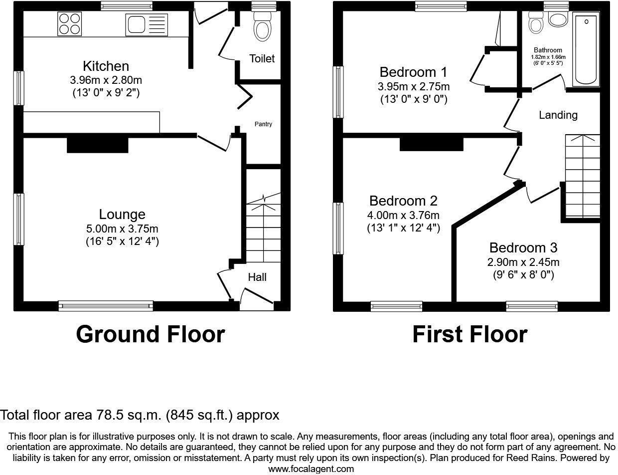3, Nursery Crescent, Sheffield floorplan