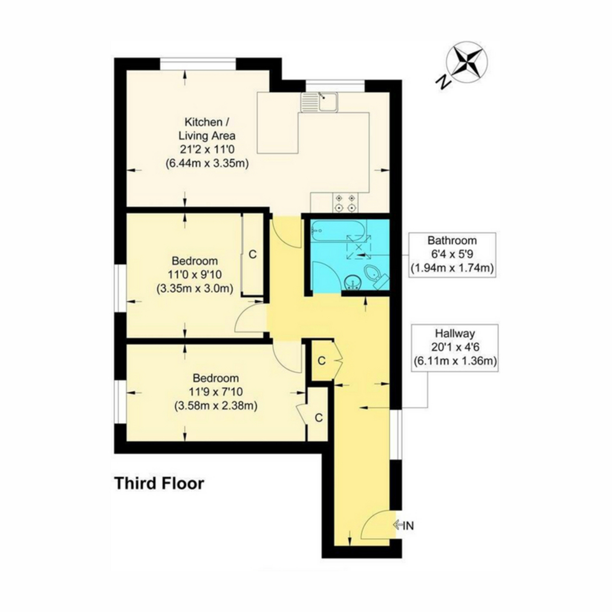 The Blanes, Ware floorplan