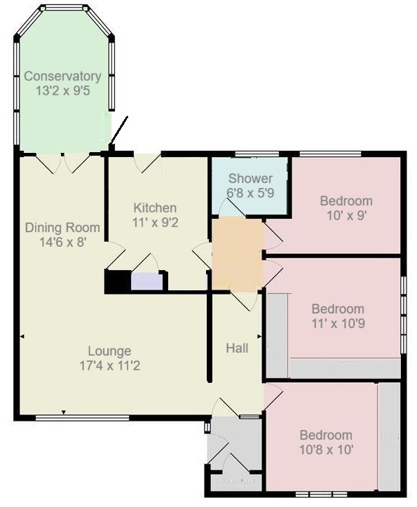 23, Hillfoot Gardens, North Lanarkshire floorplan