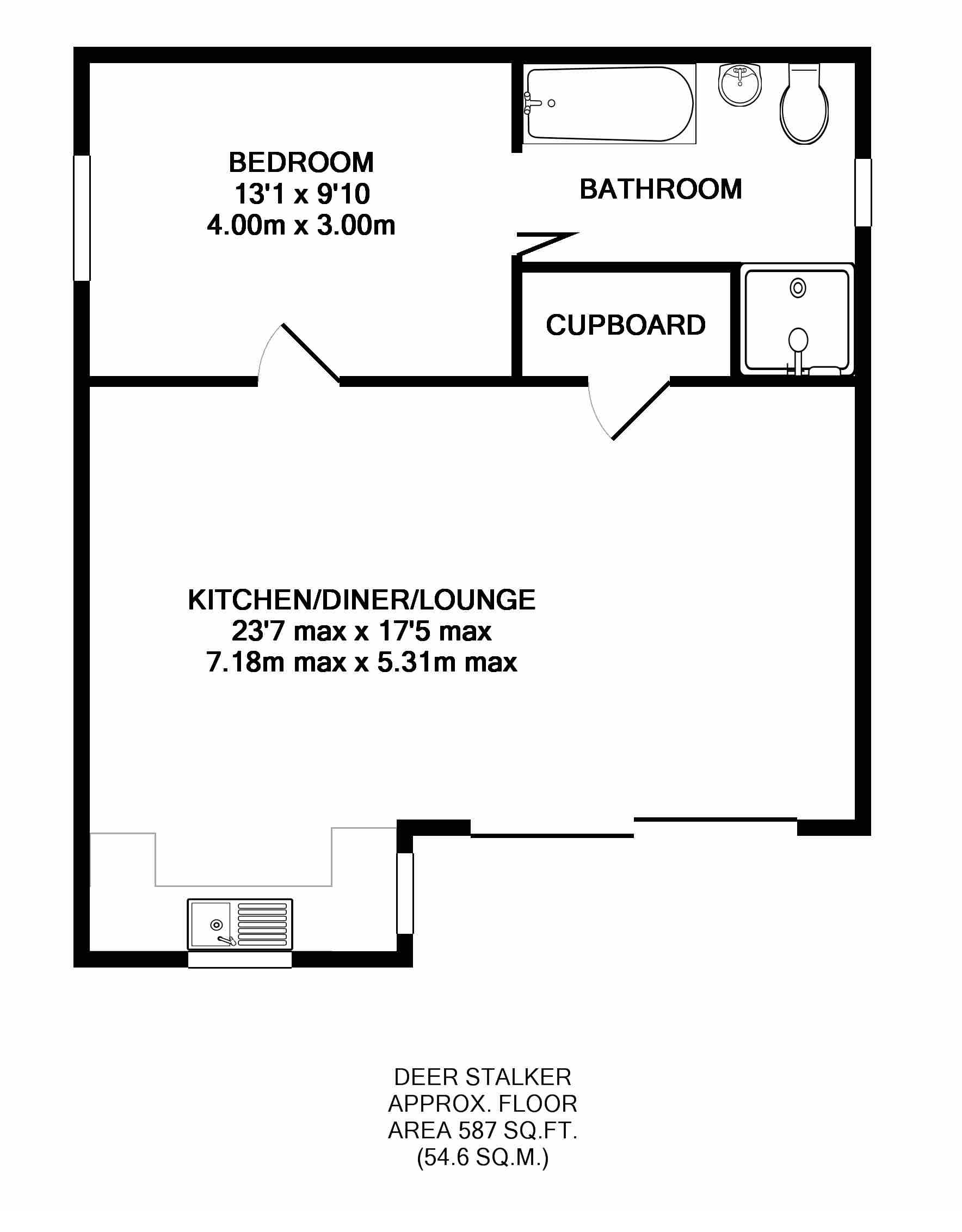 1 Bedrooms Detached house for sale in Crianlarich FK20