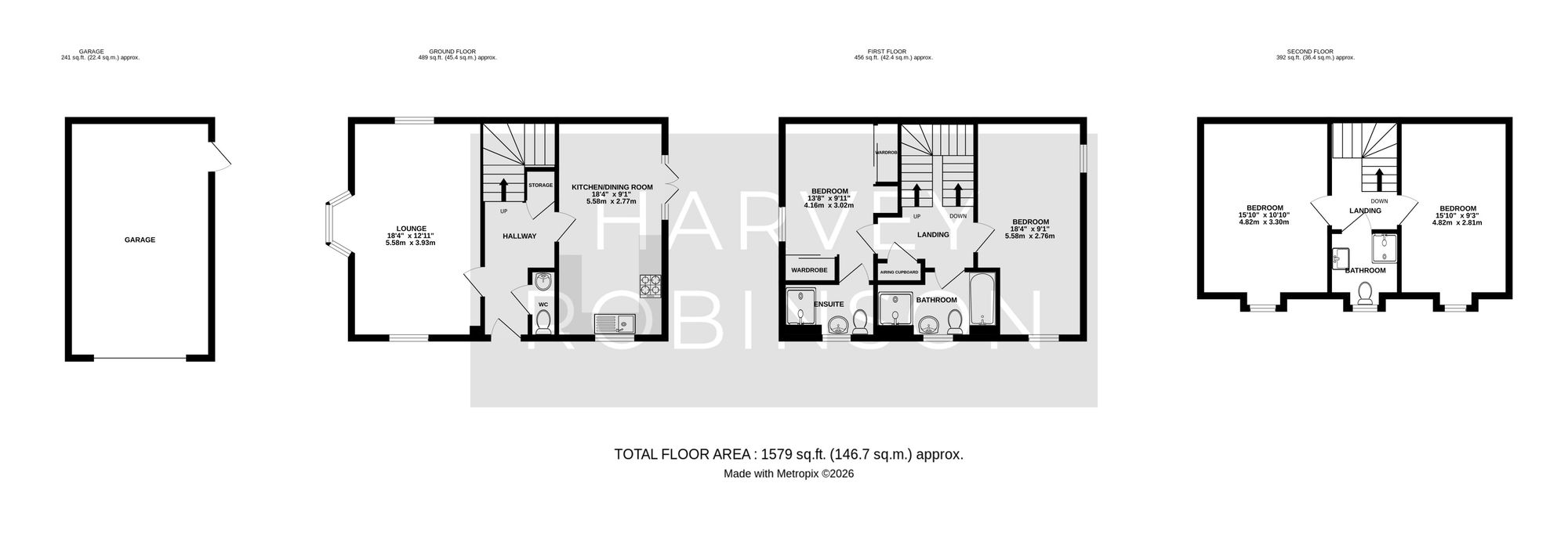 1 Bryants Edge, Biggleswade floorplan