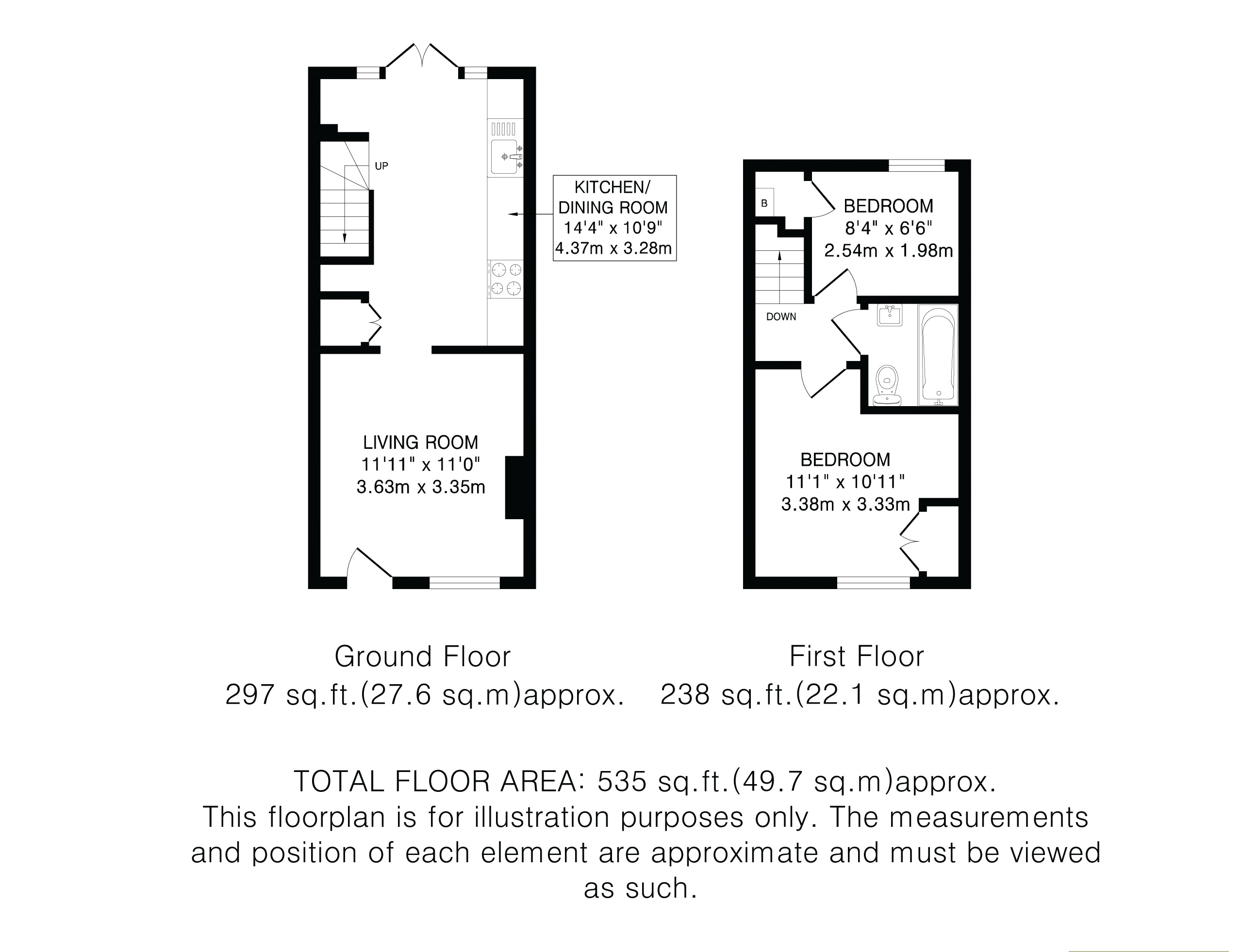 45, Highfield Road, Berkhamsted floorplan