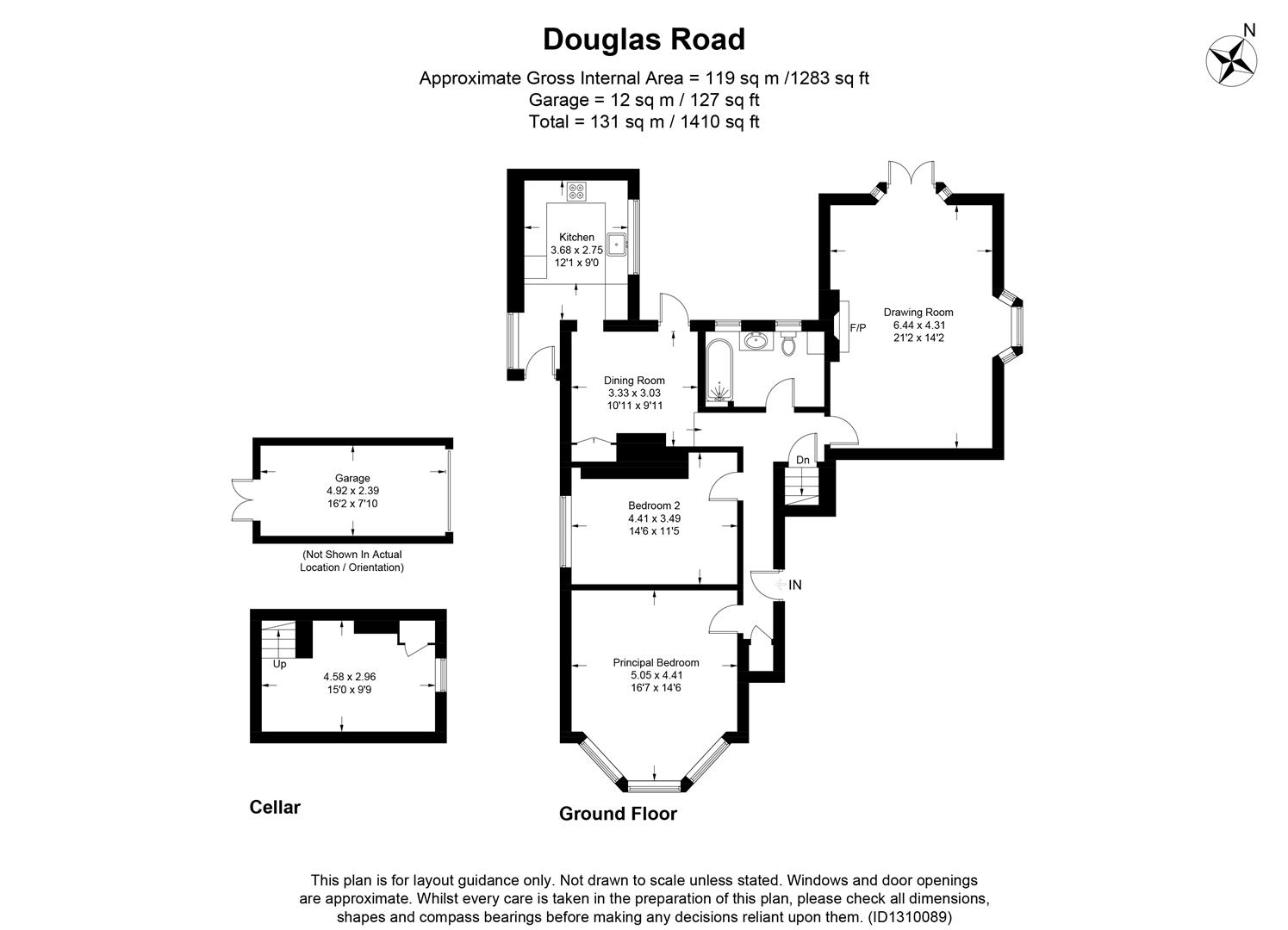 20B, Douglas Road, Harpenden floorplan