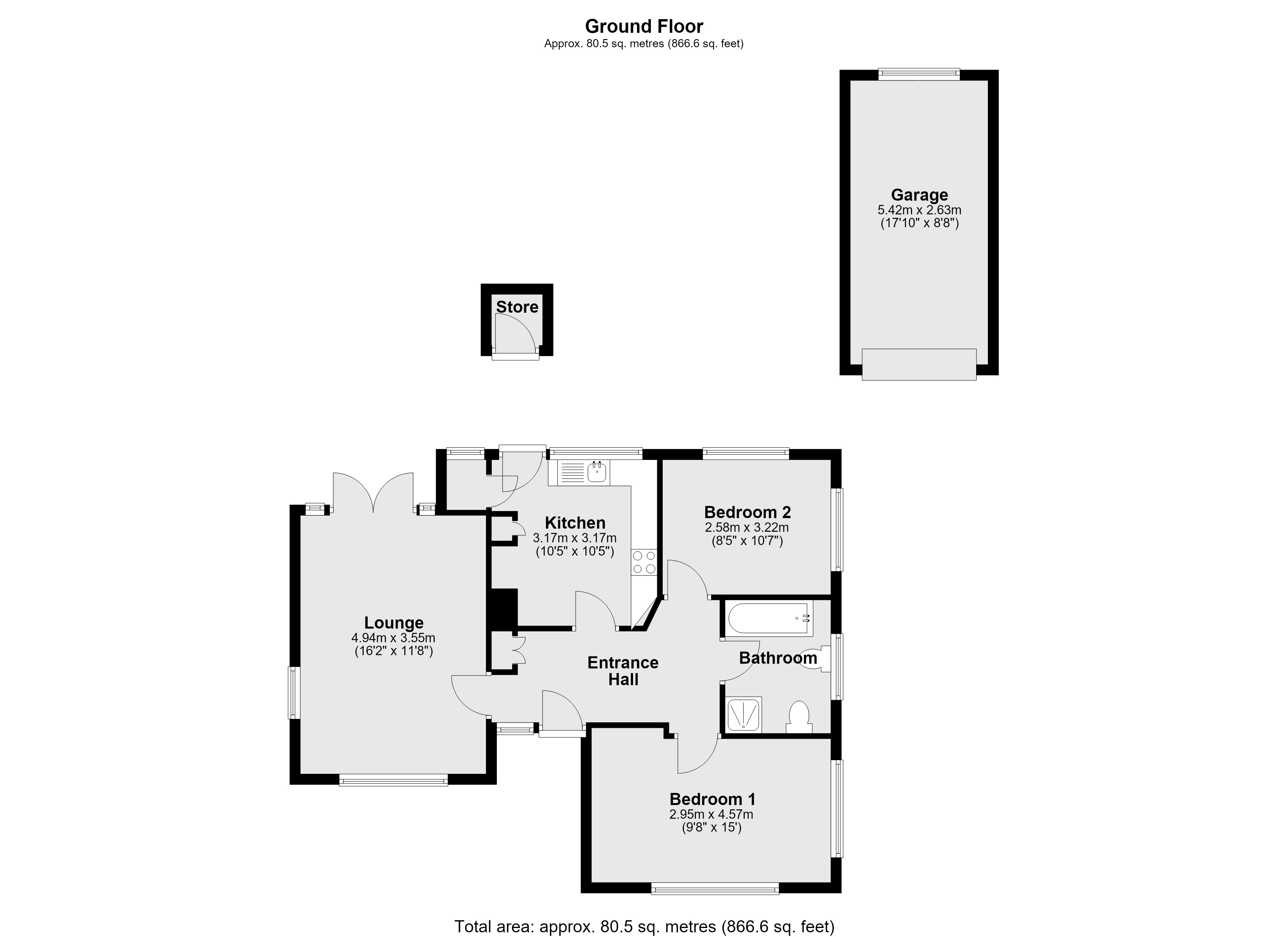 29, Fiskerton Road, Lincoln floorplan