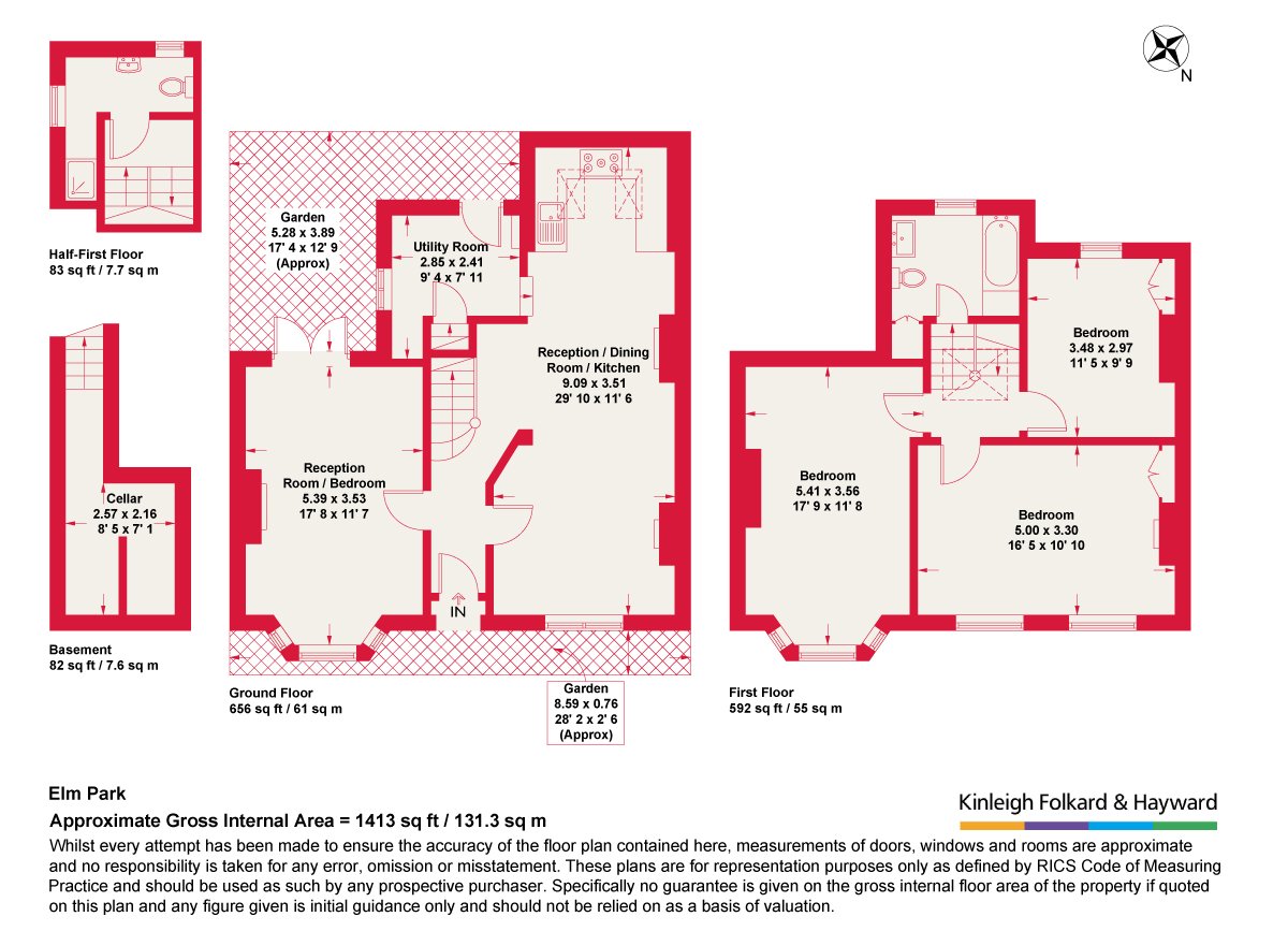 20, Elm Park, London floorplan