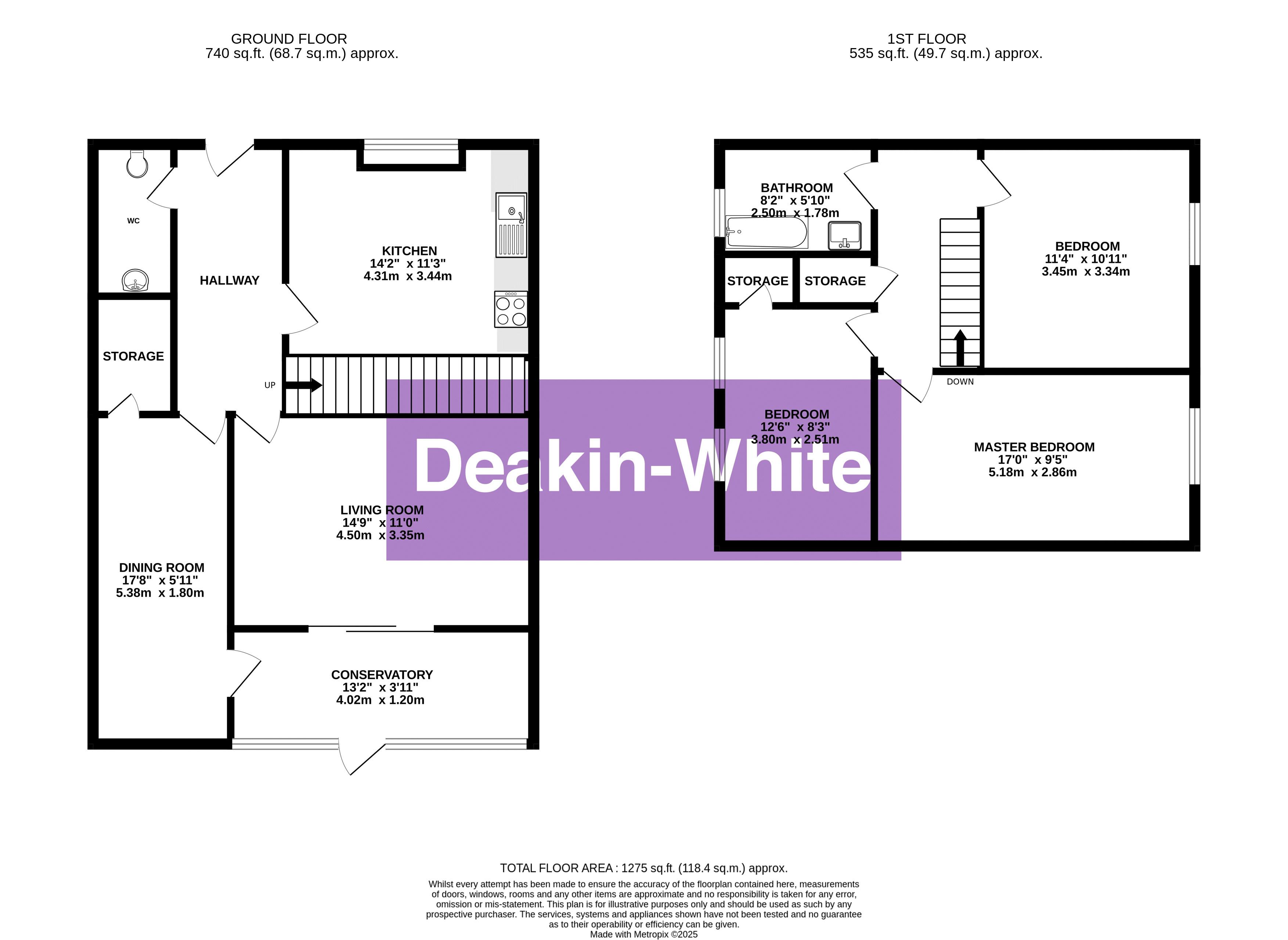 27, High Street, Wing floorplan