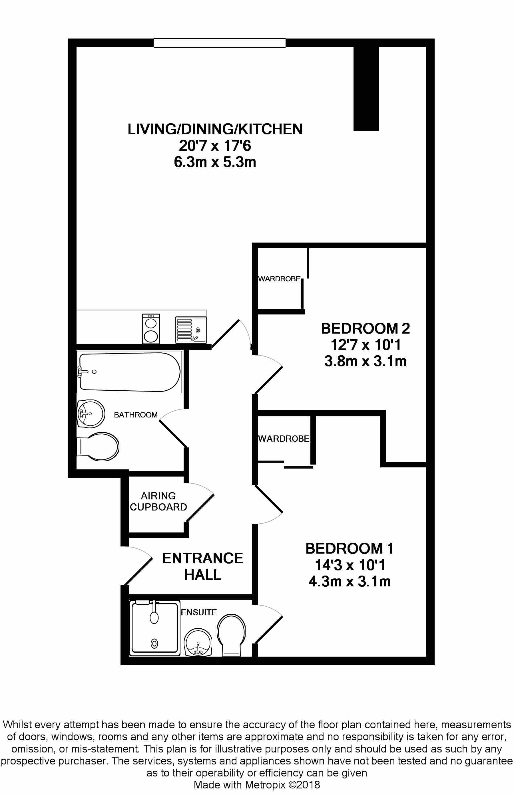 2 Bedrooms Flat to rent in Skyline, 292-298 High Street, Slough, Berkshire SL1