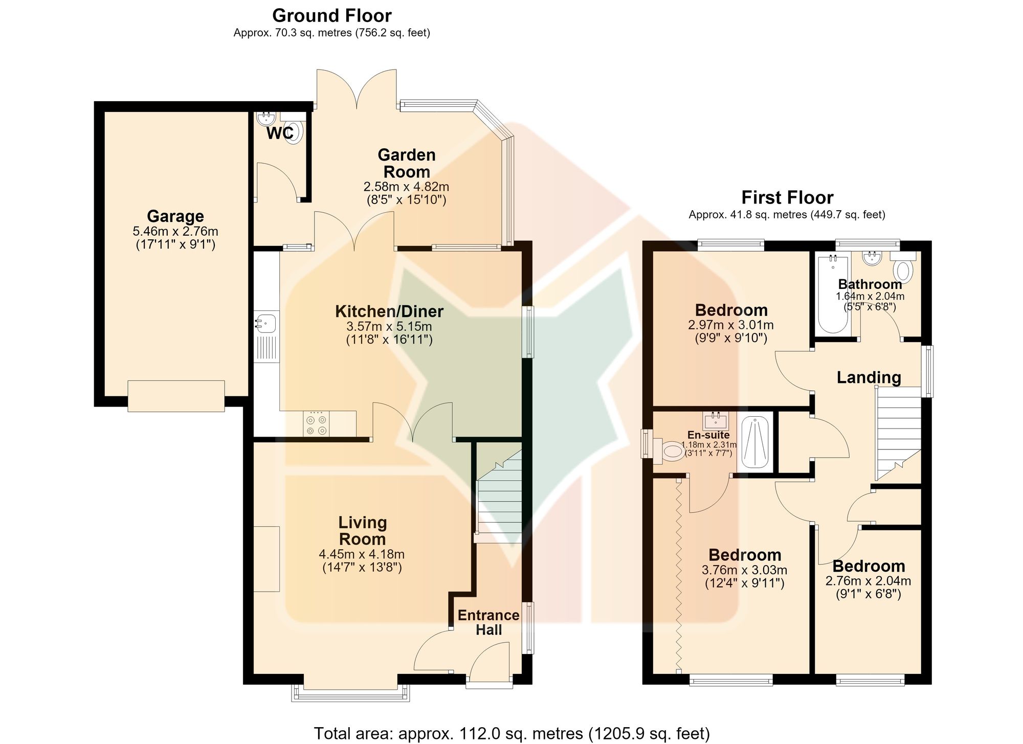 3 Pear Tree Close, Doncaster floorplan