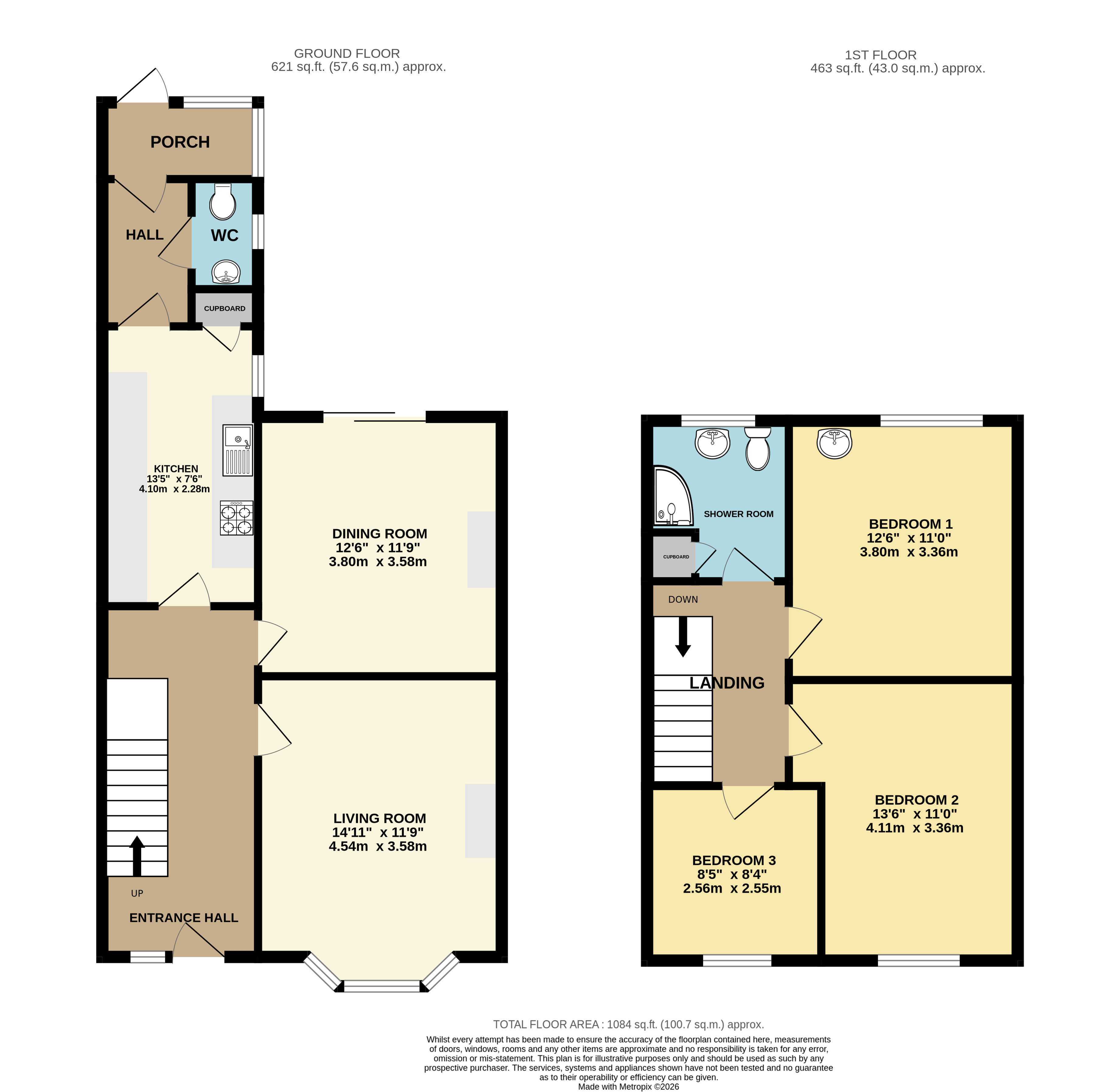 Chanters Road, Devon floorplan