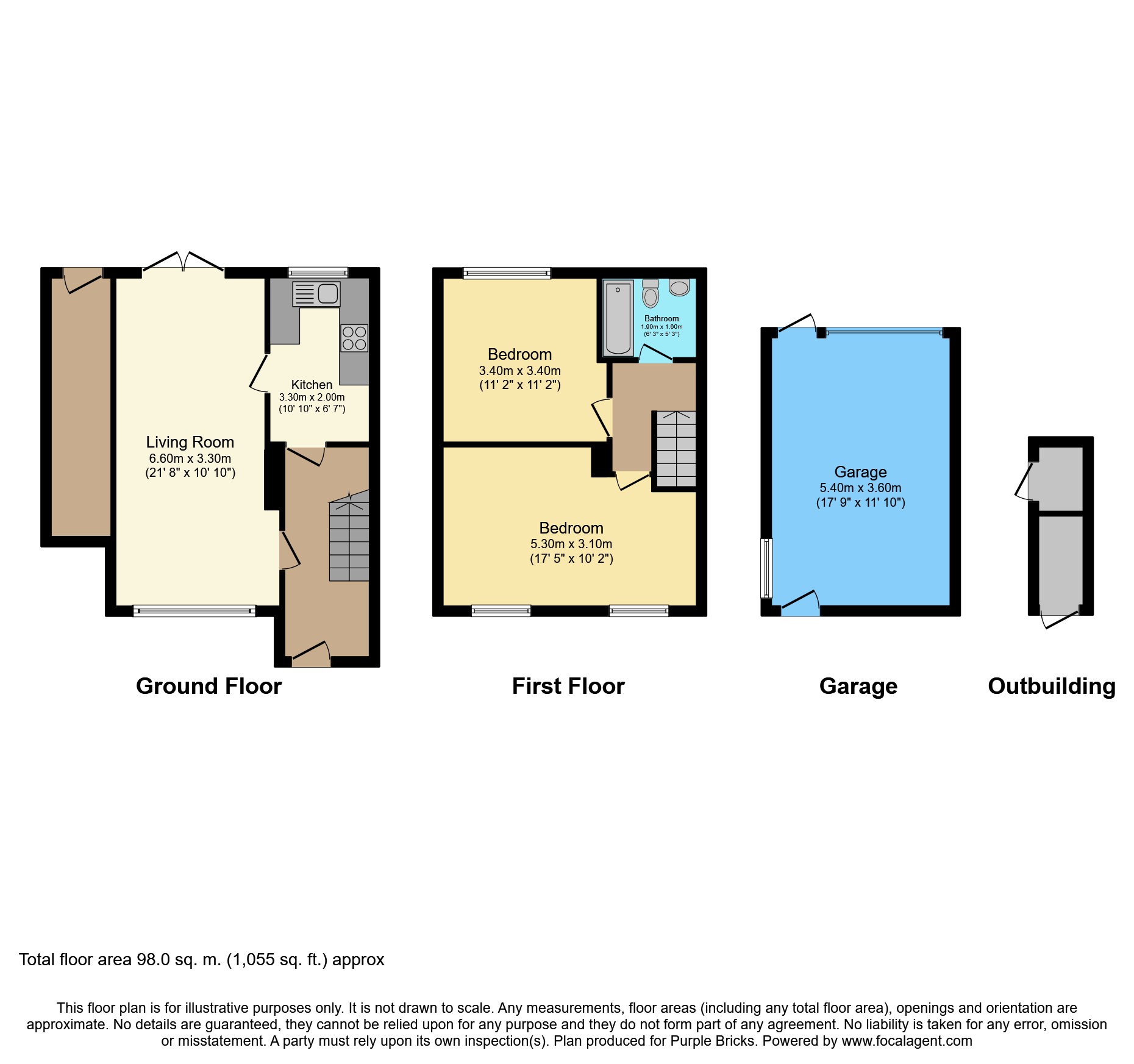 2 Bedrooms Terraced house for sale in Doddsfield Road, Slough SL2