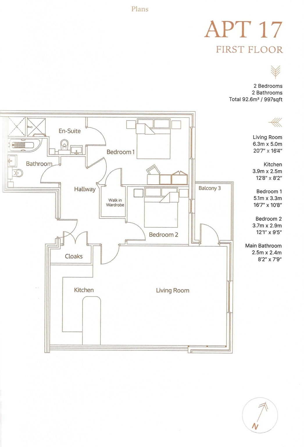 Plot 17, The Canopy, Chigwell floorplan