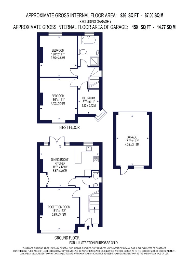 53, Cherry Tree Walk, Beckenham floorplan