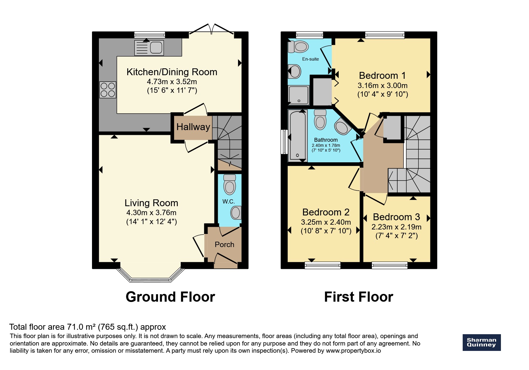 9, Highclere Road, Peterborough floorplan