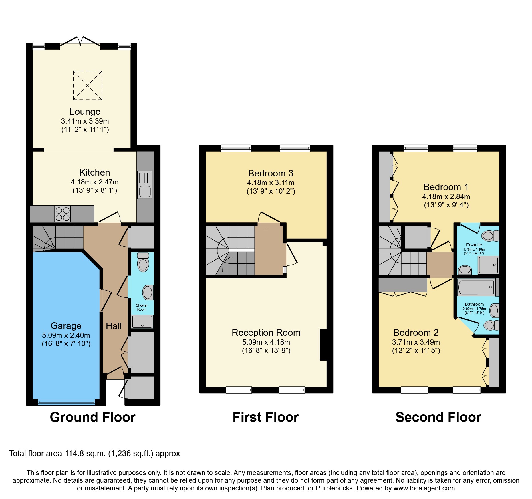 105, Turle Road, Norbury floorplan