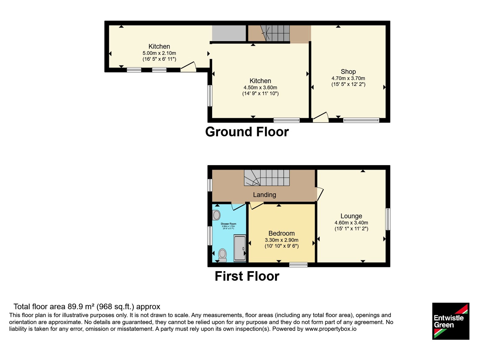 23, Skipton Road, Lancashire floorplan