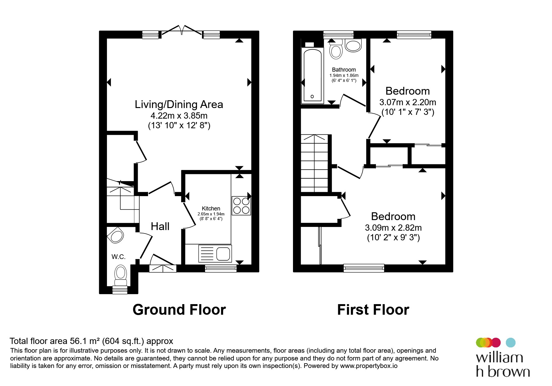 Grantham Avenue, Sudbury floorplan