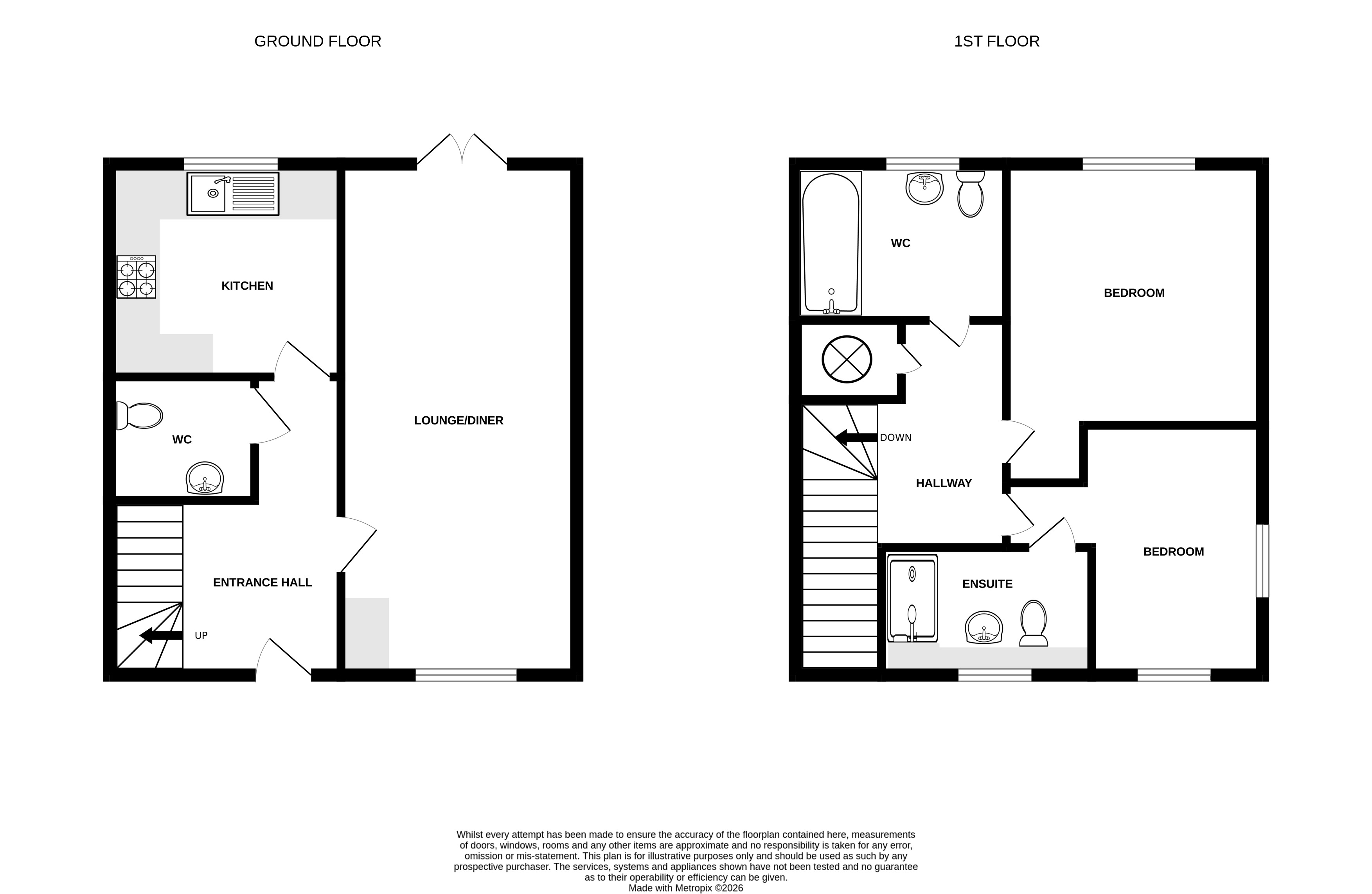 7, Brown Close, Witham floorplan