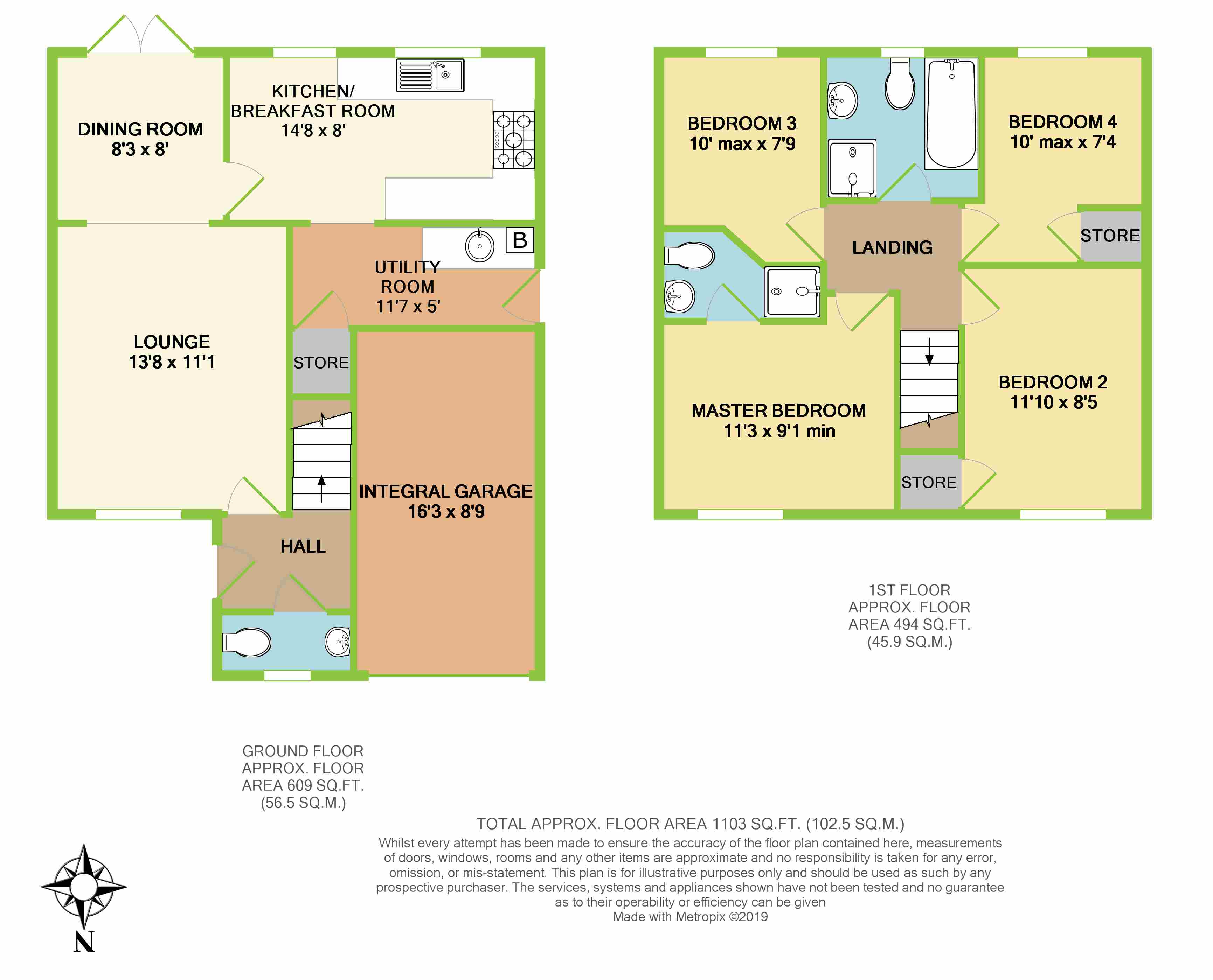 4 Bedrooms Detached house for sale in Butterfly Close, Church Village, Pontypridd CF38