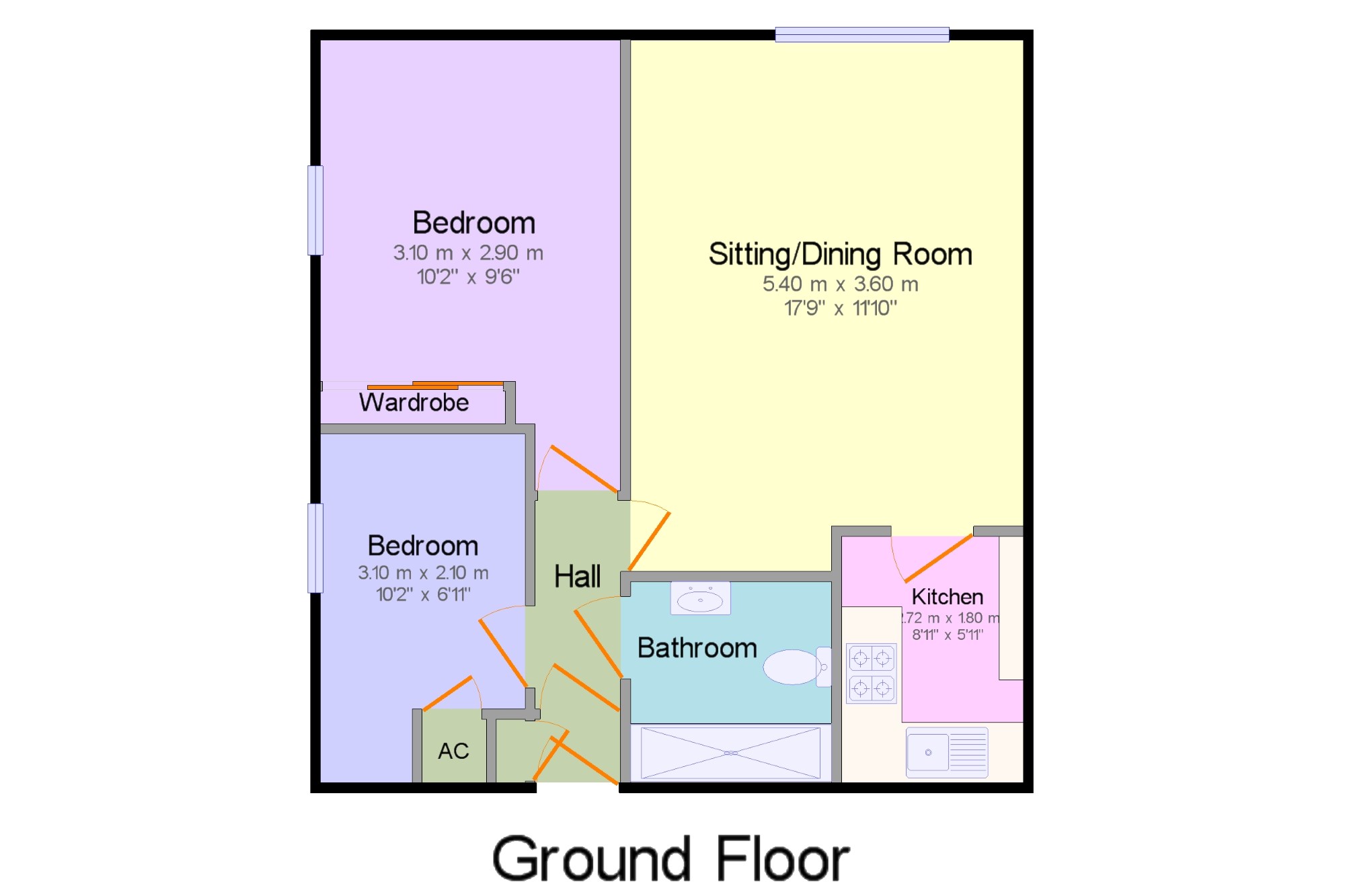 2 Bedrooms Flat for sale in Blenheim Court, Back Lane, Winchcombe, Cheltenham GL54