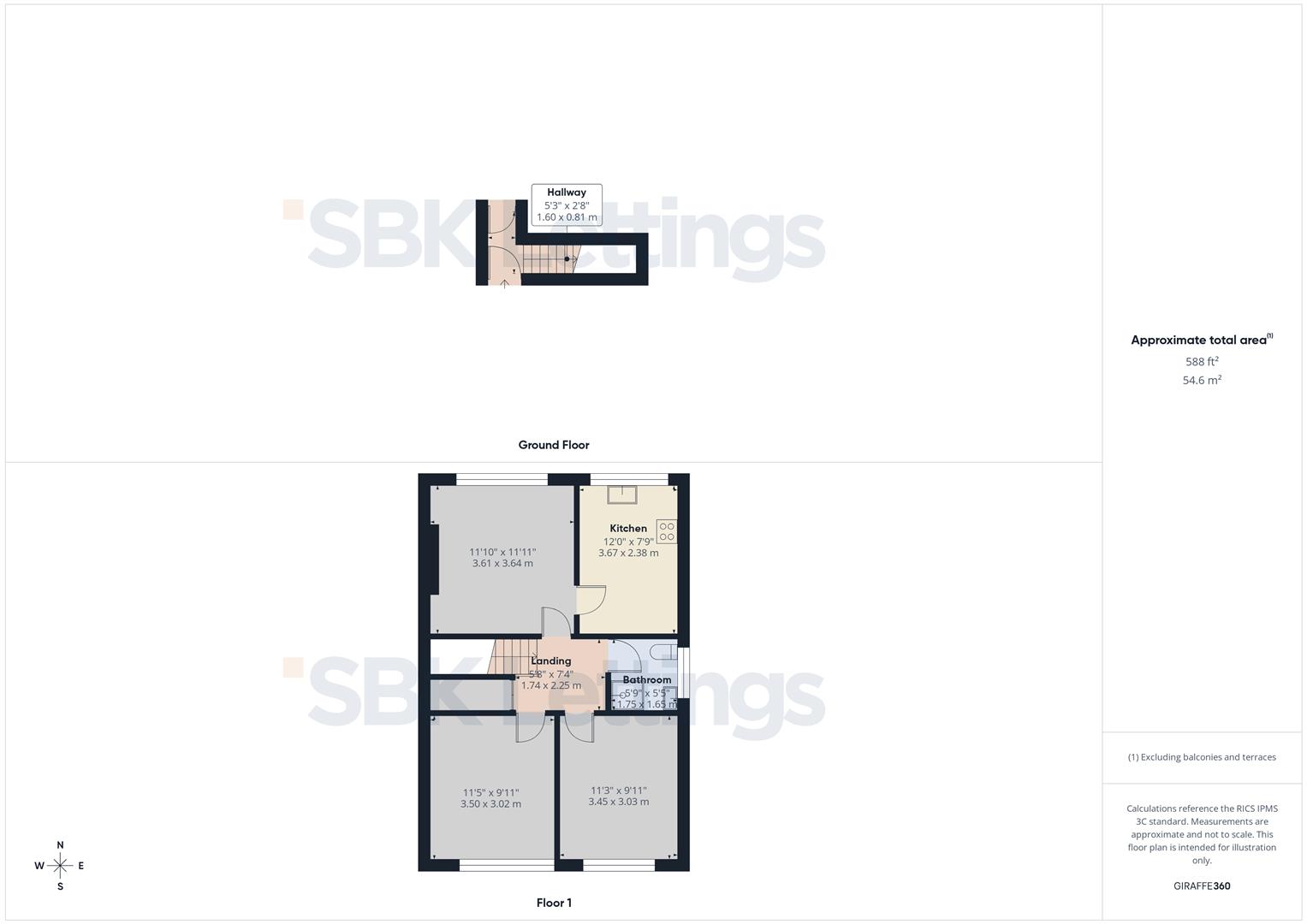 73, Dalehouse Lane, Kenilworth floorplan