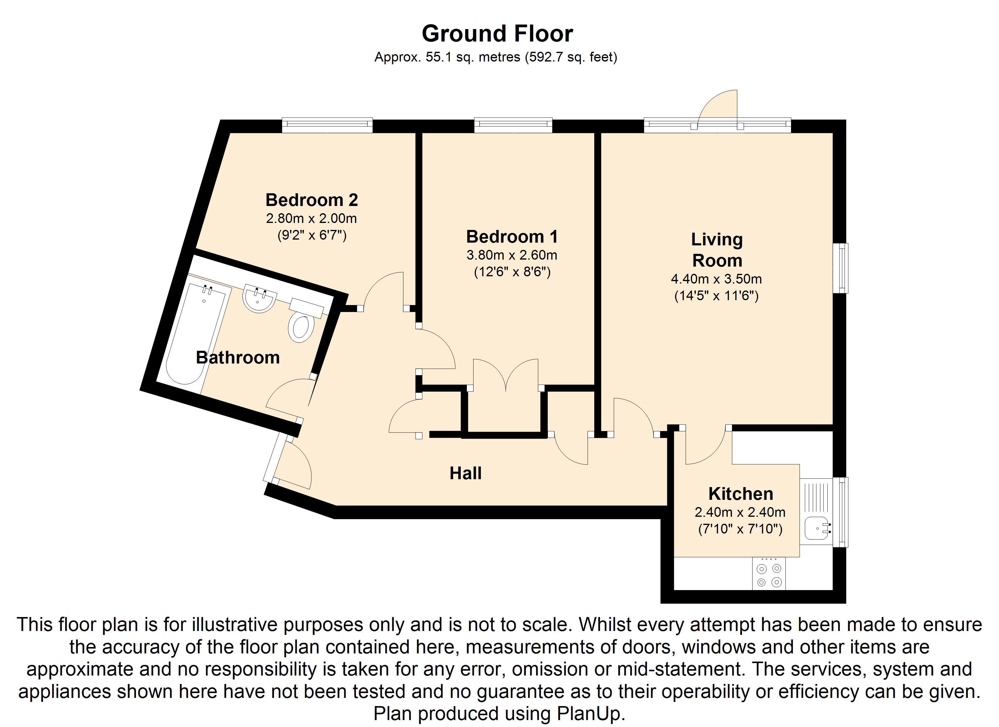 48, High Street, Aldershot floorplan