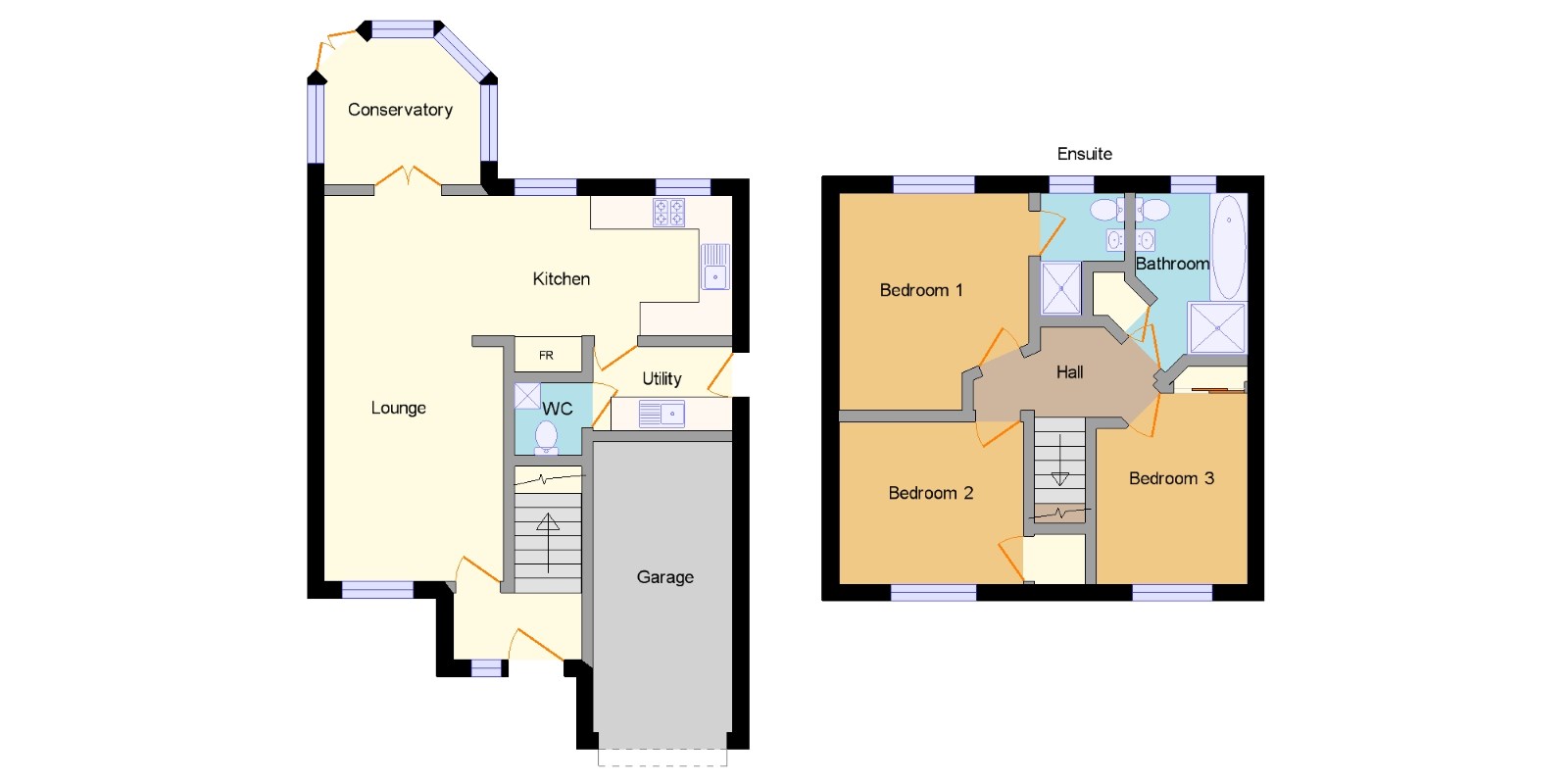 3 Bedrooms Detached house for sale in Cathkin Crescent, Cumbernauld, Glasgow, North Lanarkshire G68